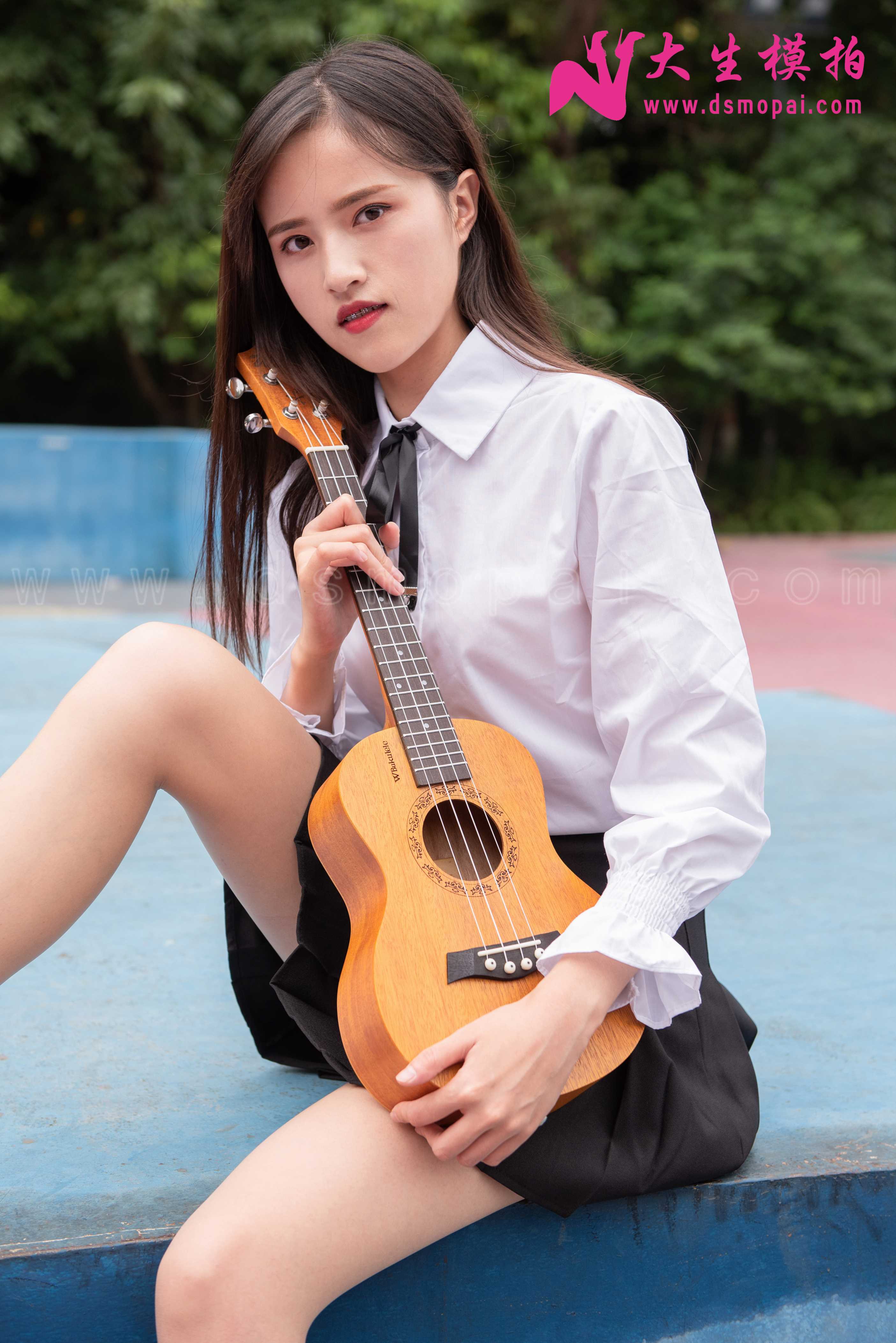 图片[4]-大生模拍 No.150 师师 尤克里里女孩 [58P304MB]-COS写真在线网