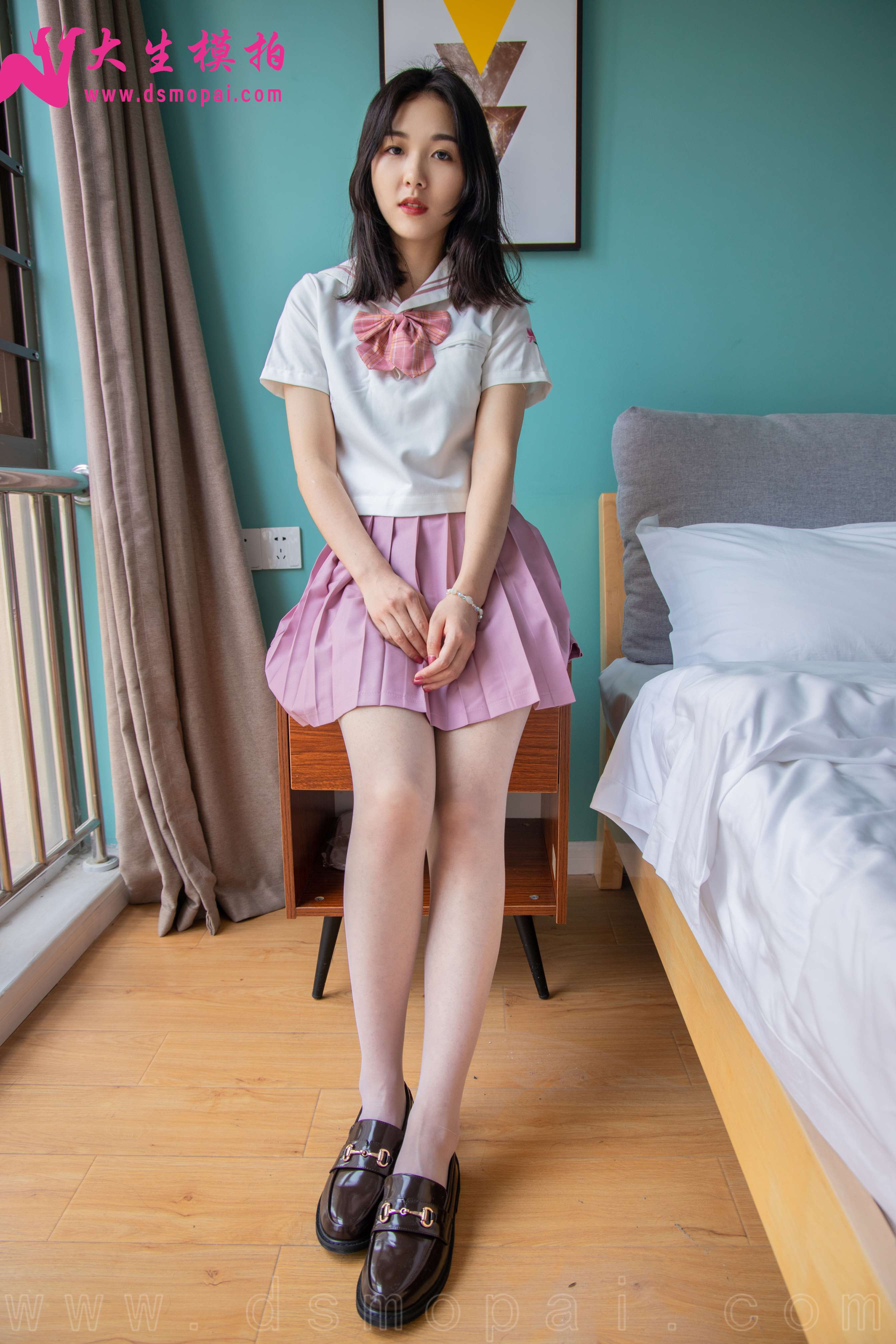 图片[2]-大生模拍 NO.277 漫语 白色长筒袜[74P／607MB]-COS写真在线网