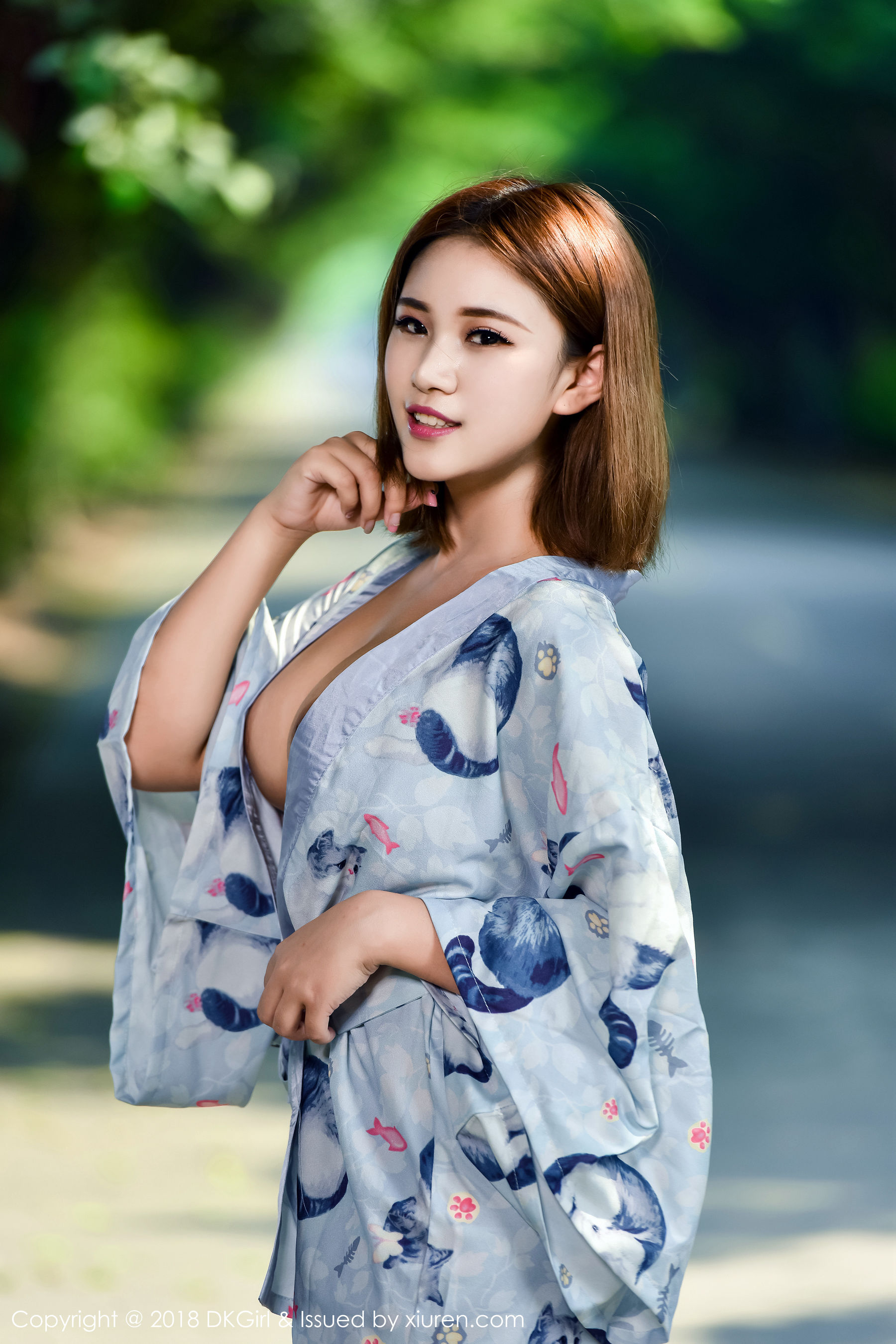 图片[5]-萌宝儿BoA《海岛户外露出》 御女郎DKGirl Vol.054 [50P]-COS写真在线网