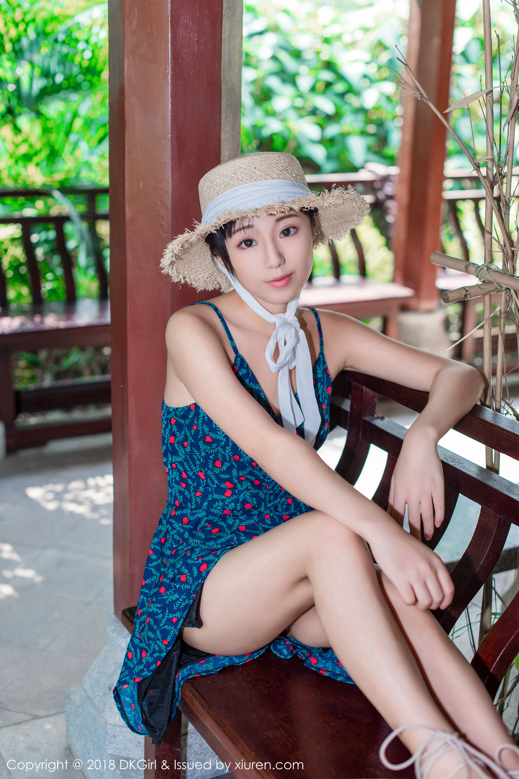 图片[3]-苍井优香《清纯甜美草帽少女》 御女郎DKGirl Vol.055 [53P]-COS写真在线网