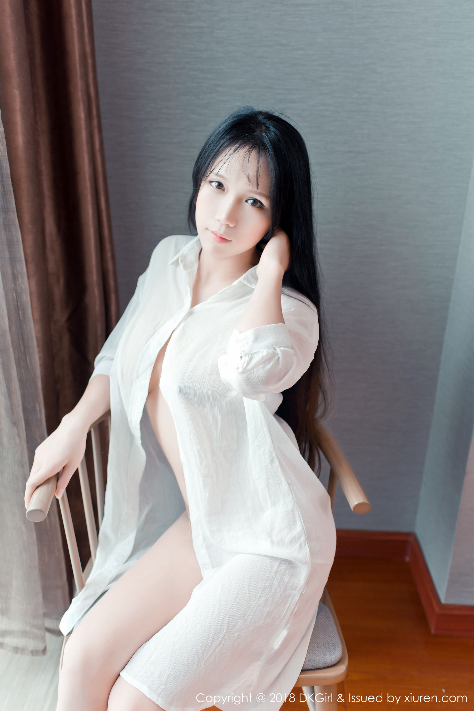图片[2]-李可可《童颜巨乳，F乳真空演绎》 御女郎DKGirl Vol.070 [46P]-COS写真在线网