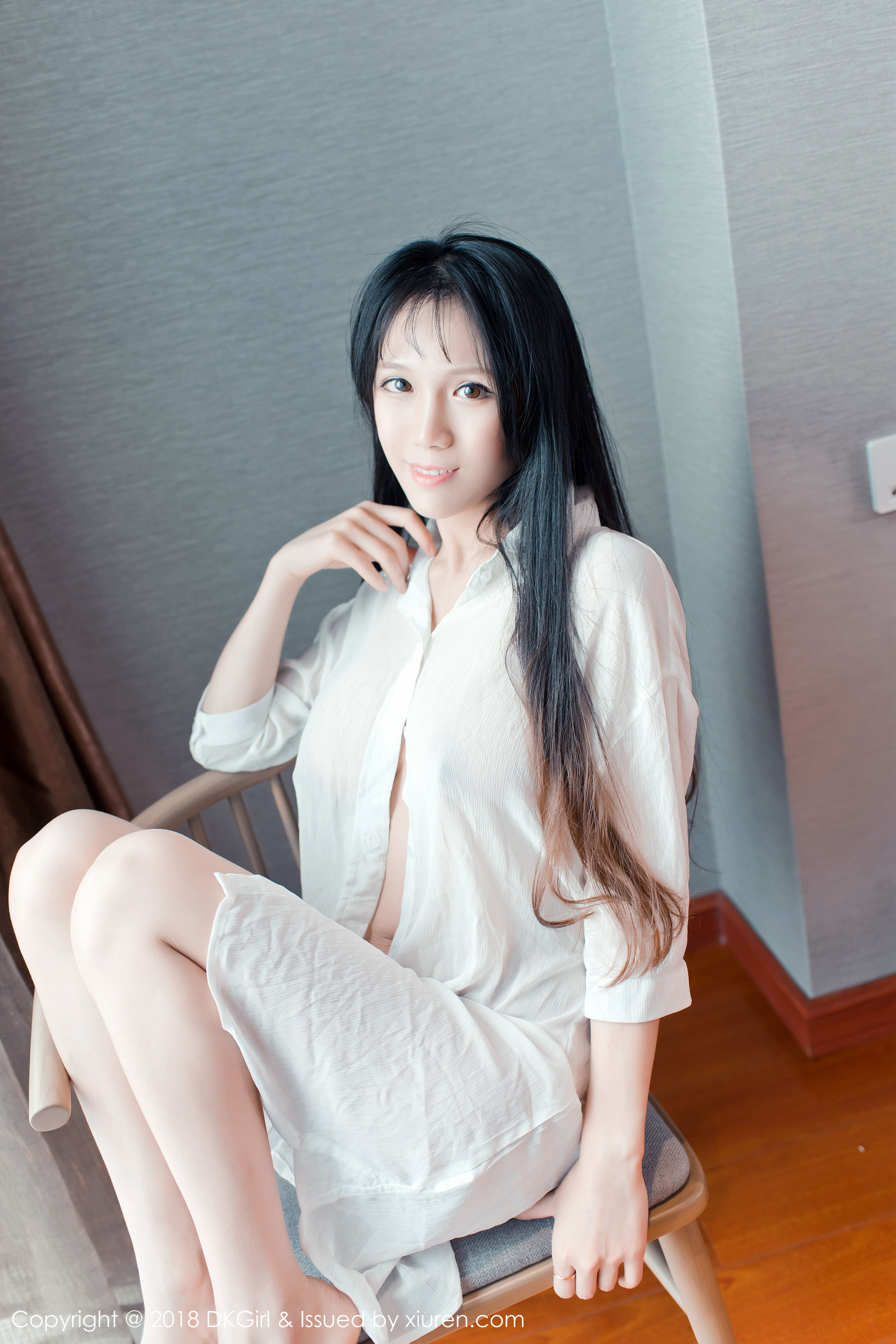 图片[4]-李可可《童颜巨乳，F乳真空演绎》 御女郎DKGirl Vol.070 [46P]-COS写真在线网