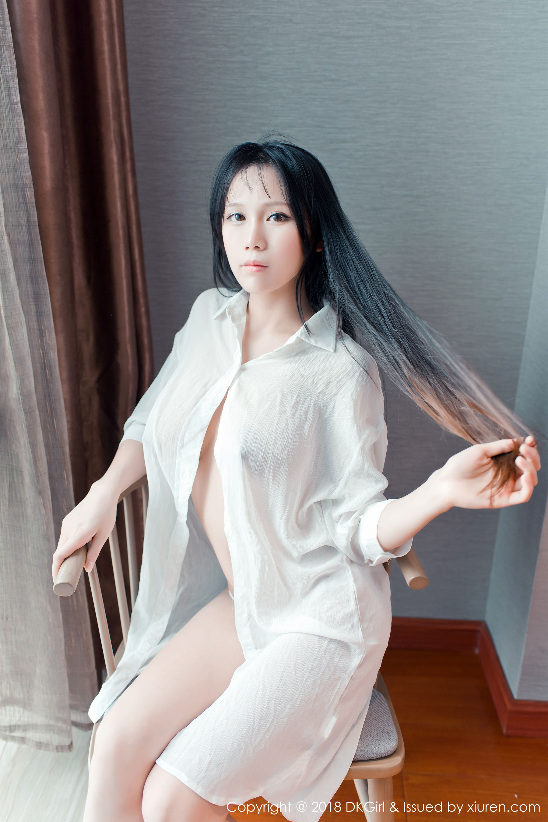 图片[3]-李可可《童颜巨乳，F乳真空演绎》 御女郎DKGirl Vol.070 [46P]-COS写真在线网