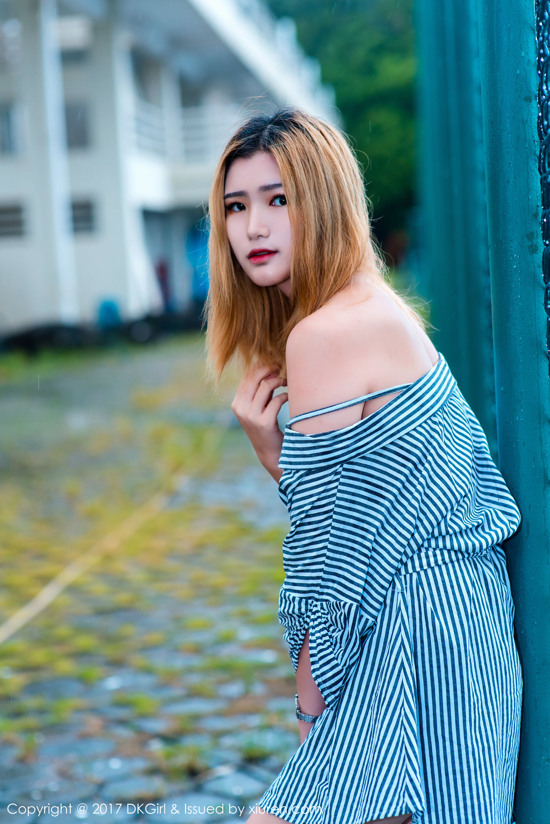 图片[6]-Ting婷婷《172长腿美人，户外大尺度露出》 御女郎DKGirl Vol.038 [31P]-COS写真在线网