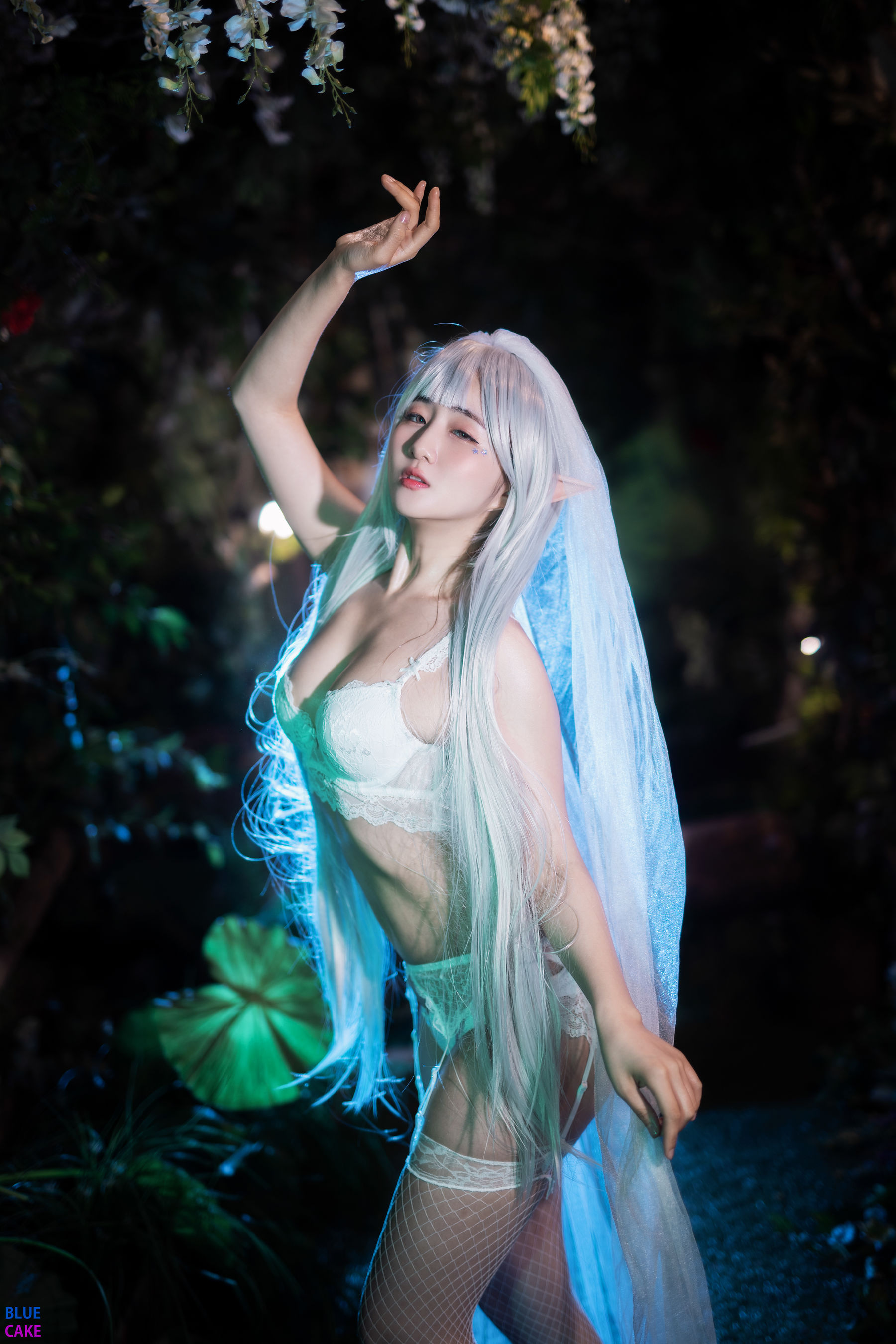 [BLUECAKE] Jina – Sun Elf &#038; Moon Elf [114P] - 秀人网免费无水印在线套图写真