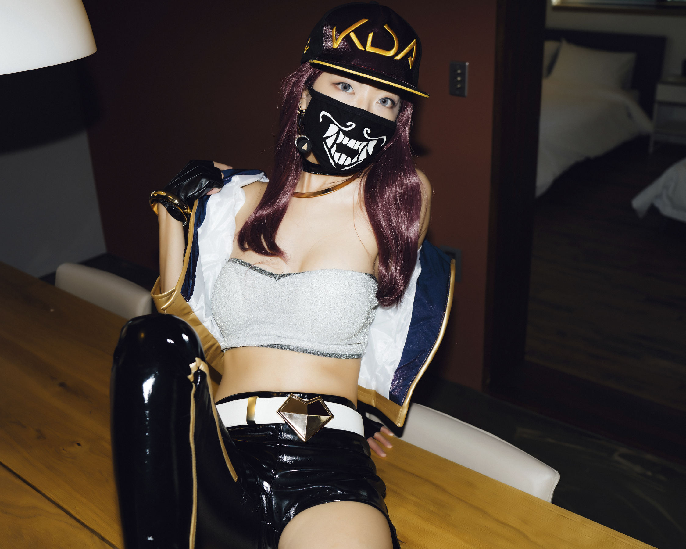 [Moon Night Snap] – Mona《KDA Akali》 [30P] - 秀人网免费无水印在线套图写真