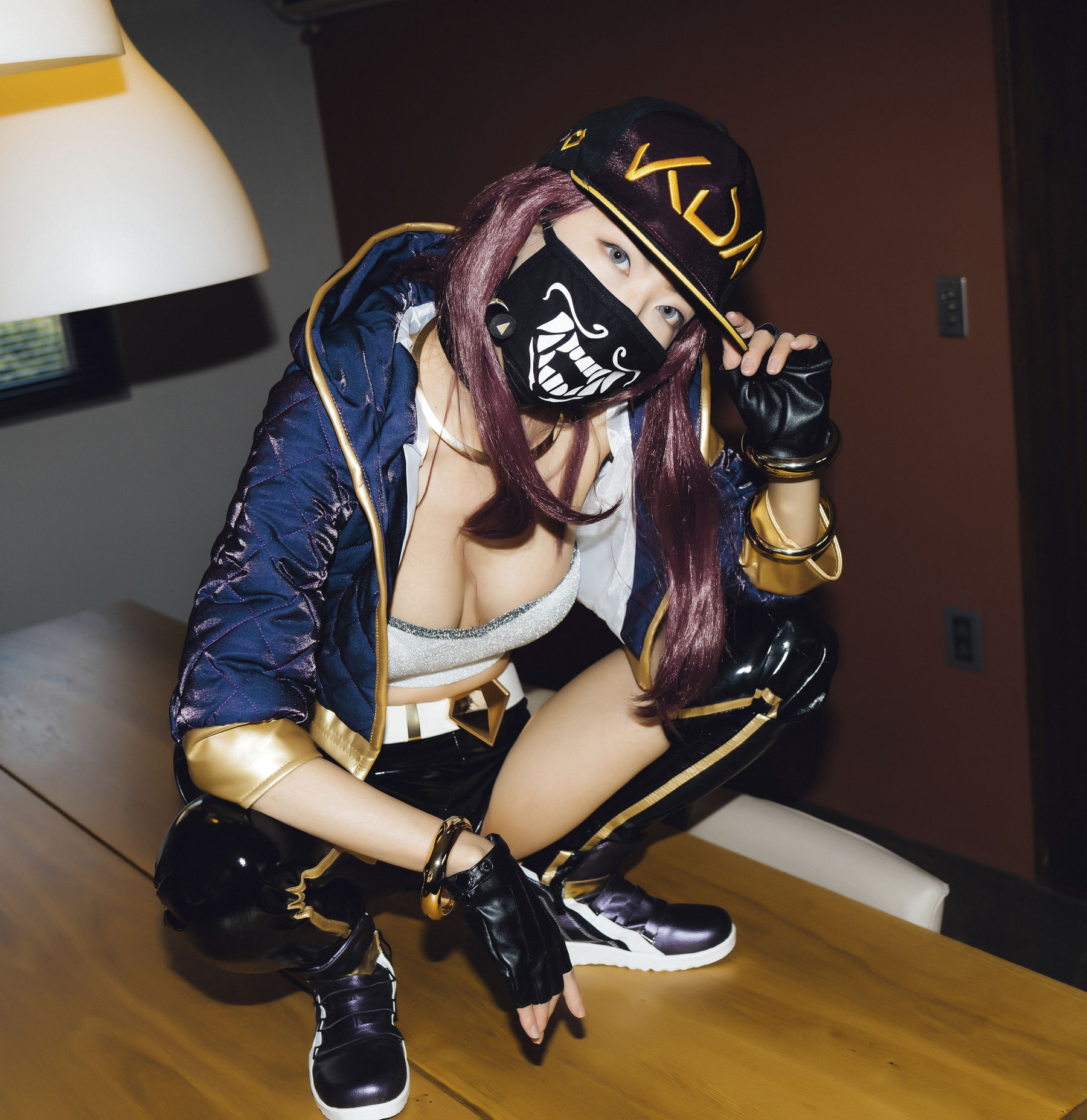 [Moon Night Snap] – Mona《KDA Akali》 [30P] - 秀人网免费无水印在线套图写真