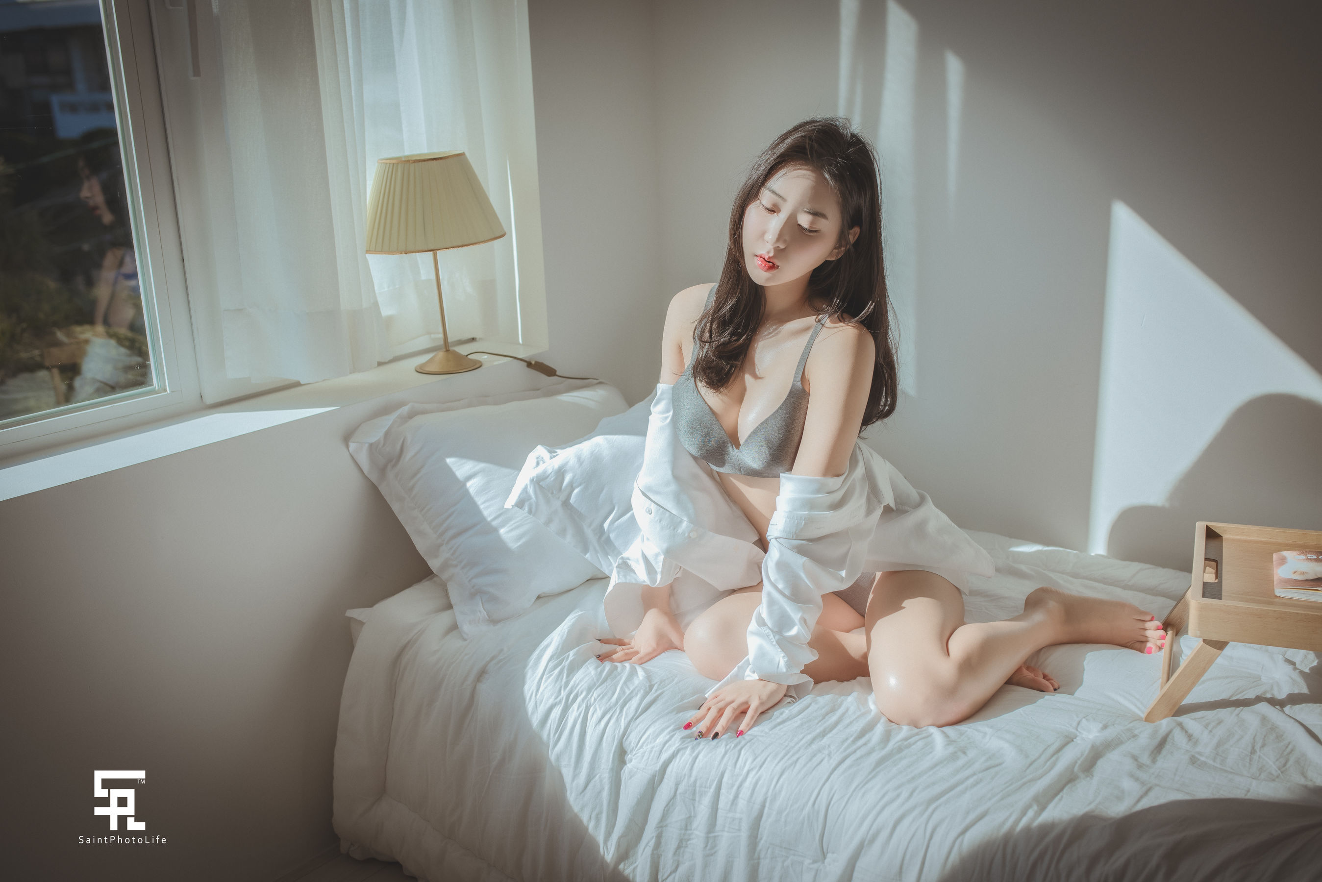 [saintphotolife] 韩国妹子申才恩(Zennyrt) – Romance [40P] - 秀人网免费无水印在线套图写真