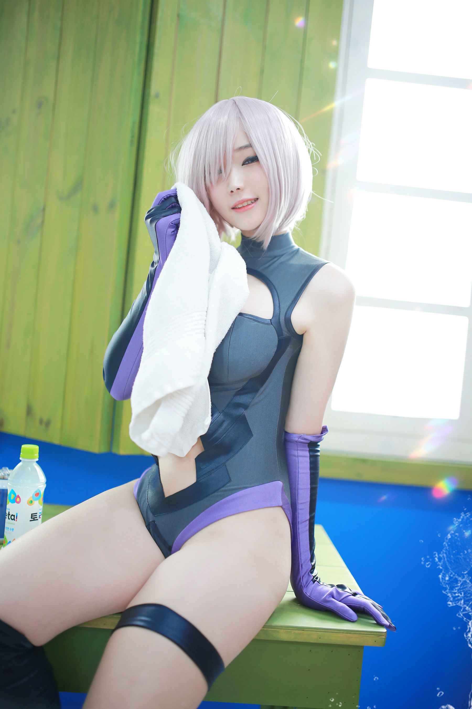 韩国妹子BamBi – Fate_Grand Order – Mash Kyrielight (Shielder) [22P] - 秀人网免费无水印在线套图写真