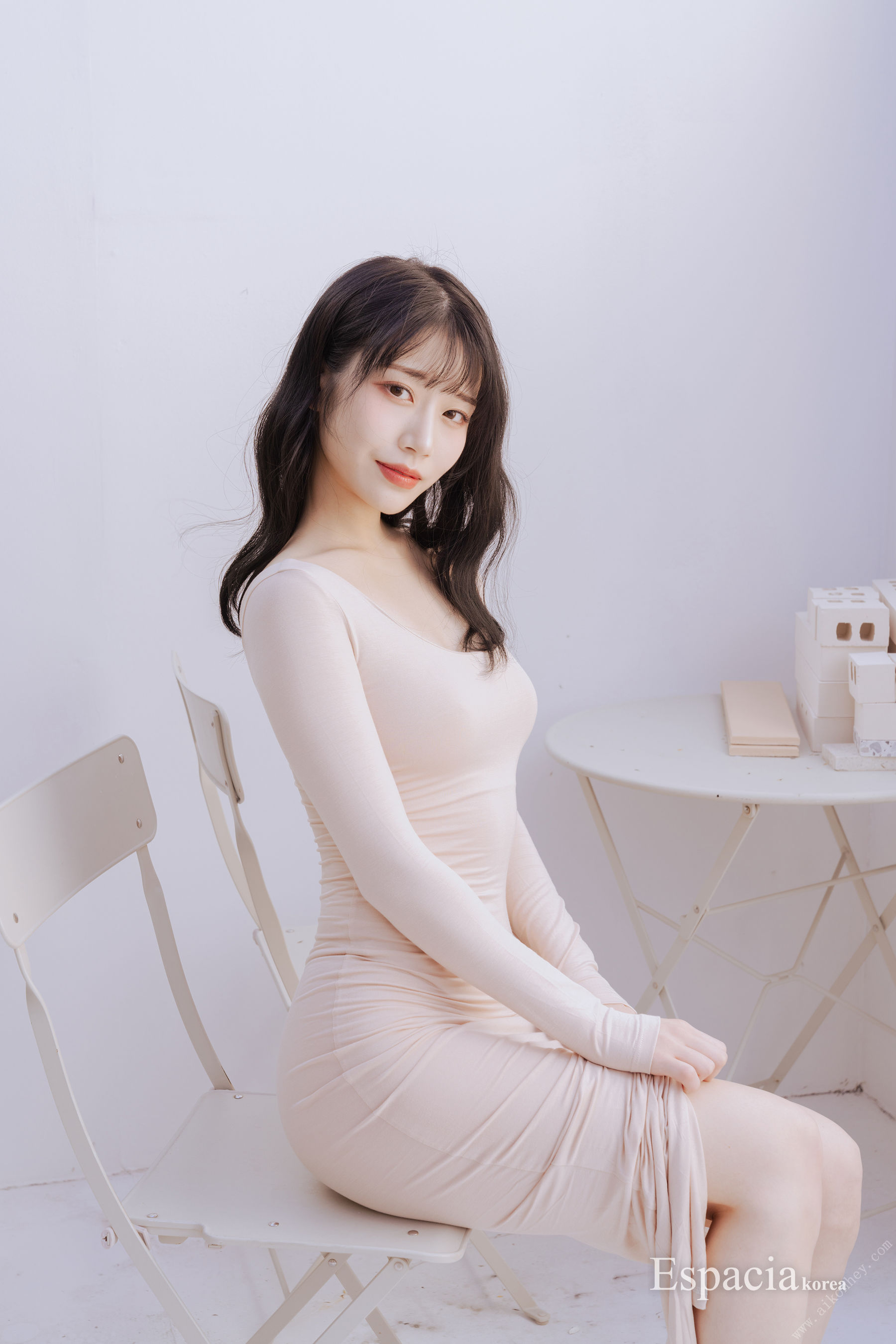 [ESPACIAKOREA] EXC-085 – Saika [25P] - 秀人网免费无水印在线套图写真