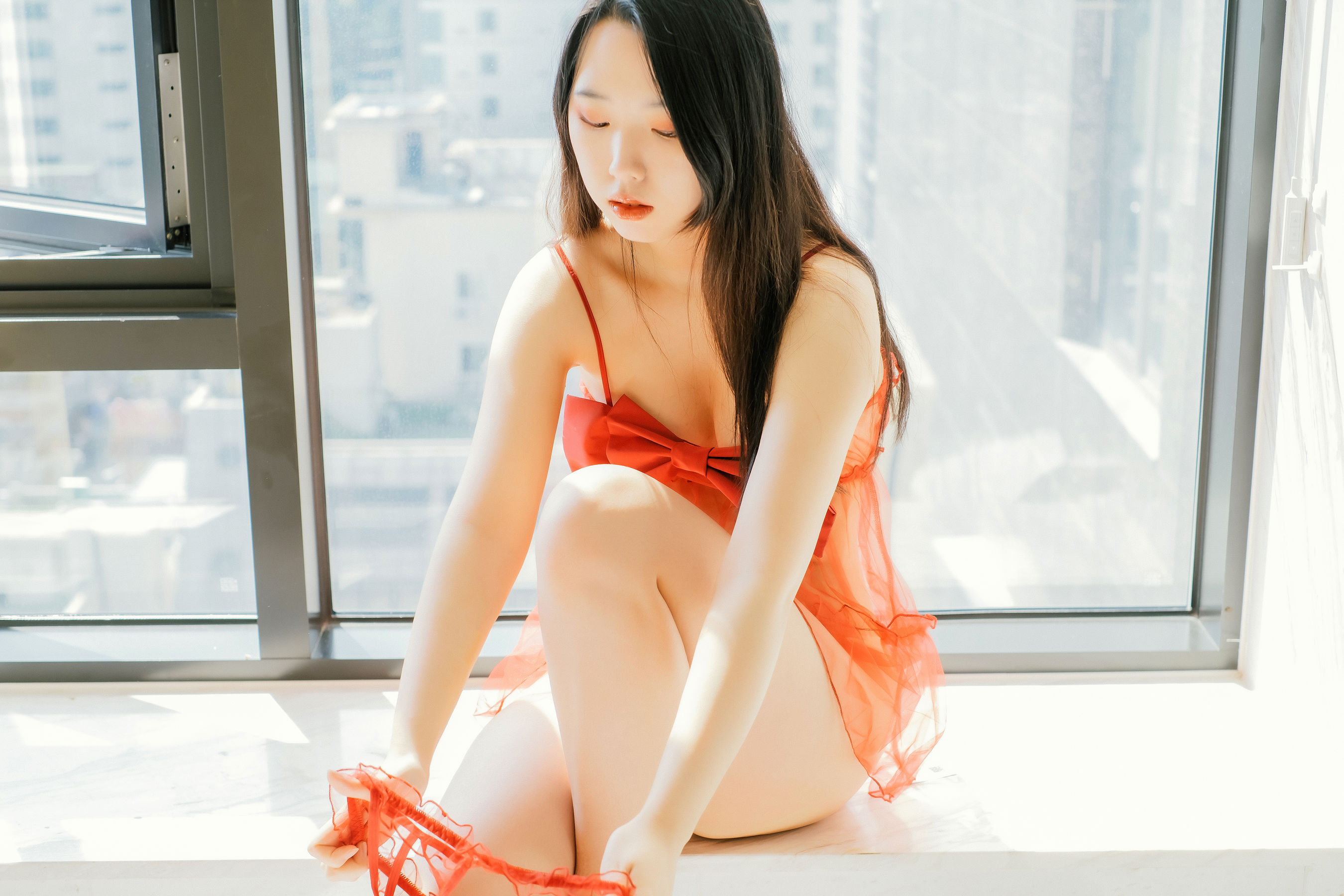 [Moon Night Snap] – Dame Tie up a ribbon Vol.01 [23P] - 秀人网免费无水印在线套图写真