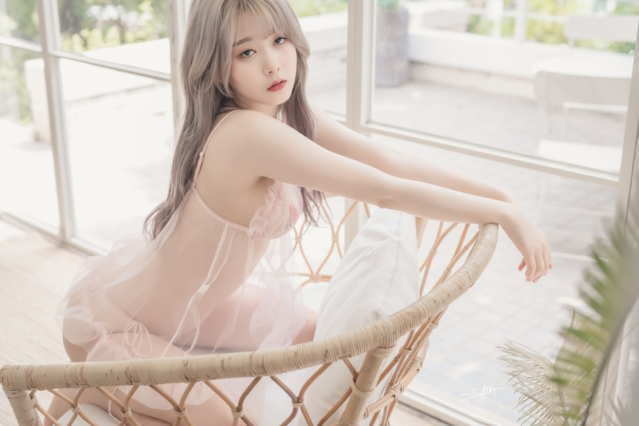 [saintphotolife] Zia – Vol.01 Hyacinth [75P] - 秀人网免费无水印在线套图写真