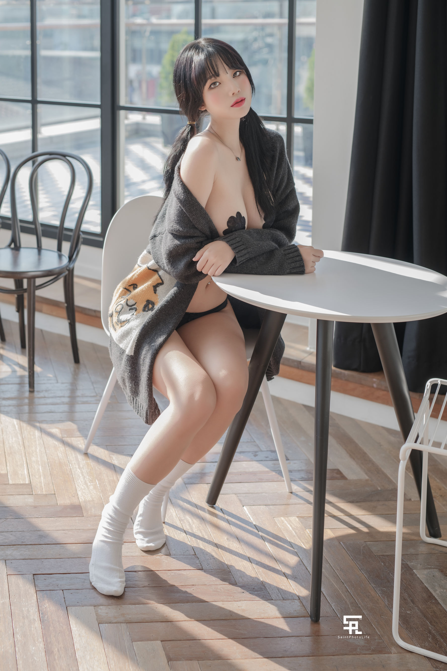 [saintphotolife] Yuna – BLOOM Vol.01 [51P] - 秀人网免费无水印在线套图写真