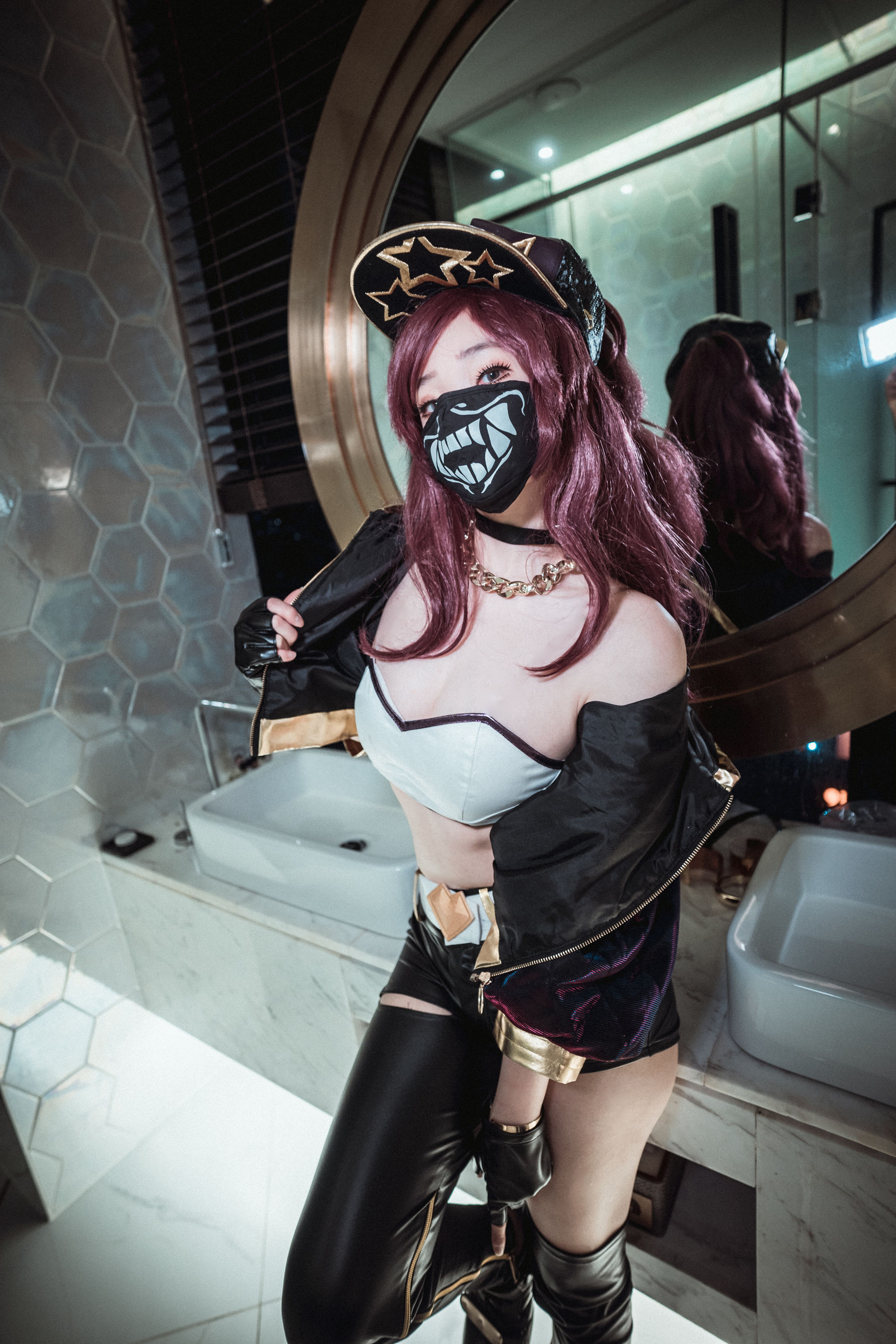 BamBi写真 – KDA_Akali [43P] - 秀人网免费无水印在线套图写真