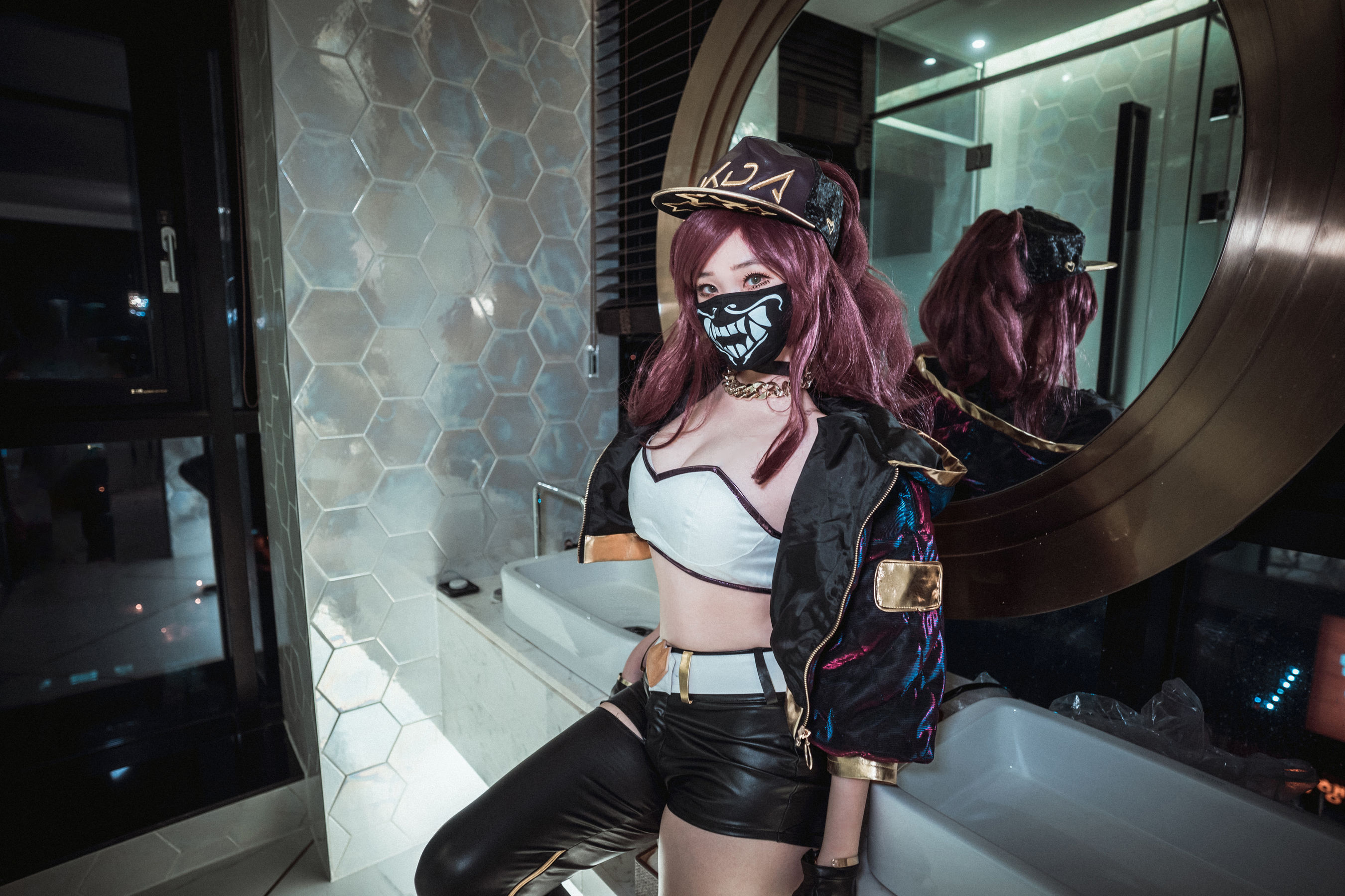BamBi写真 – KDA_Akali [43P] - 秀人网免费无水印在线套图写真