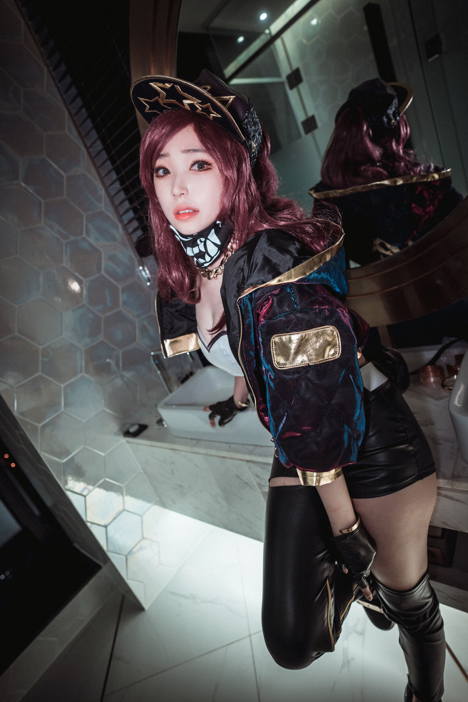 BamBi写真 – KDA_Akali [43P] - 秀人网免费无水印在线套图写真