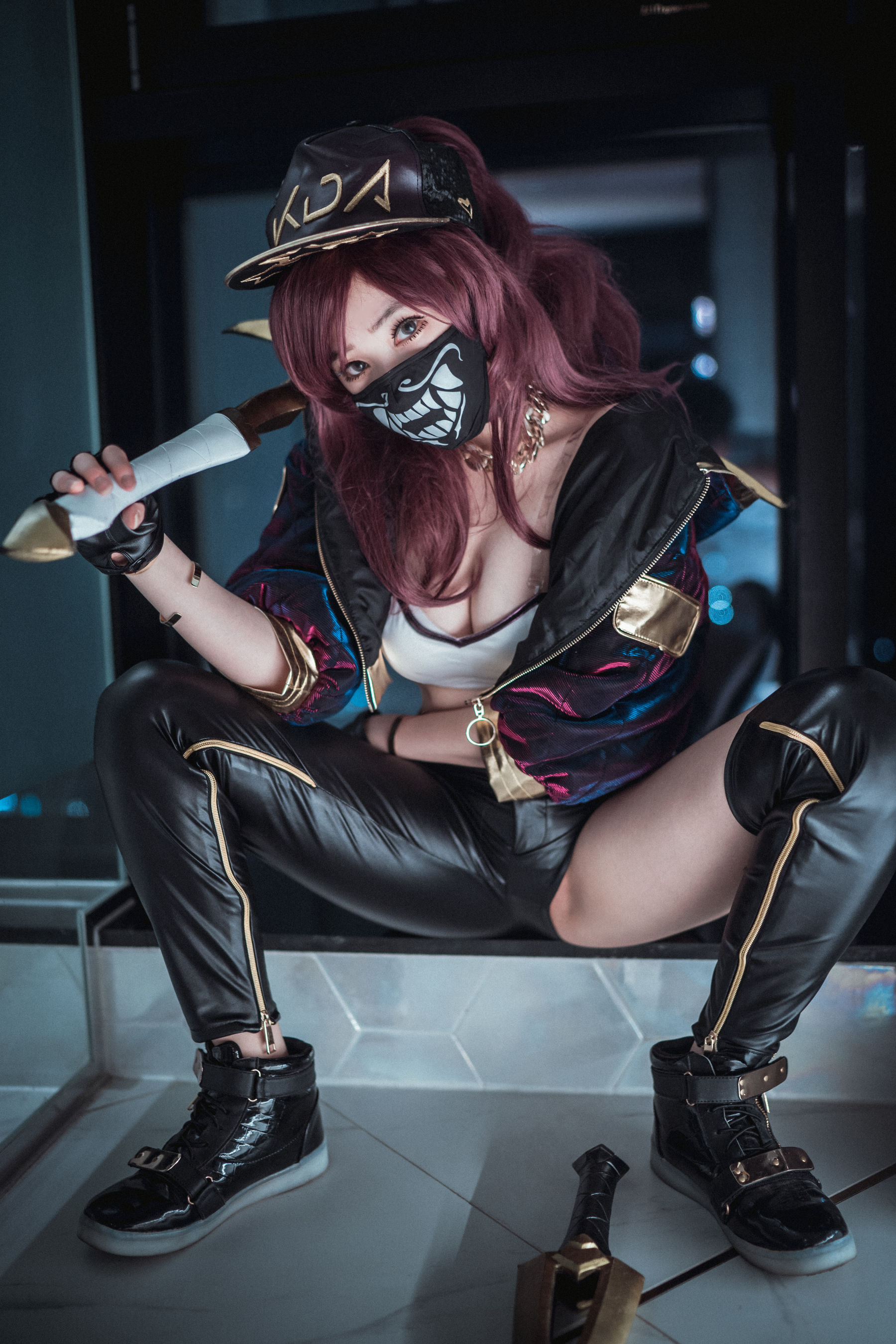 BamBi写真 – KDA_Akali [43P] - 秀人网免费无水印在线套图写真