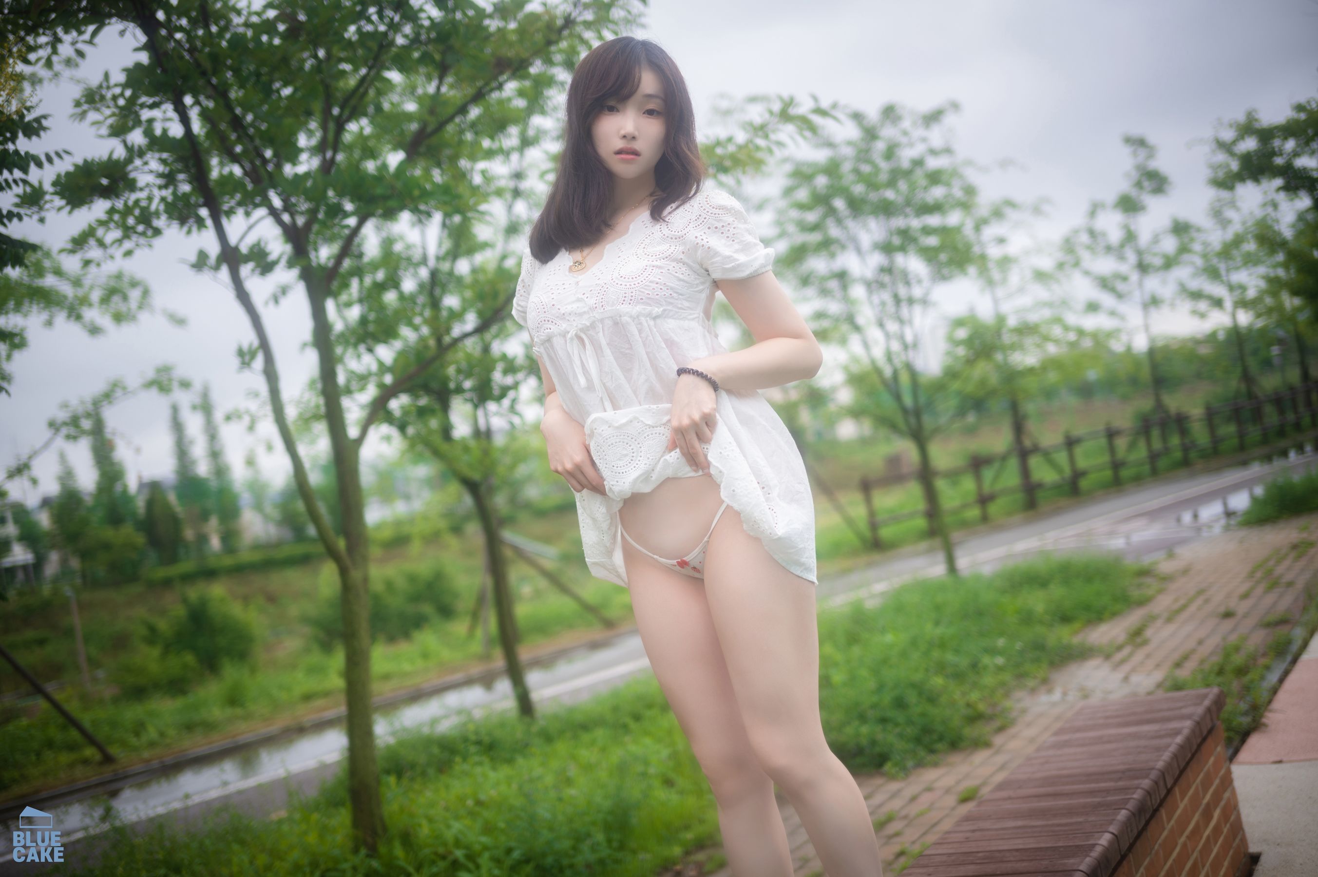 [BLUECAKE] Bambi – Doki Doki，Amenokade [205P] - 秀人网免费无水印在线套图写真