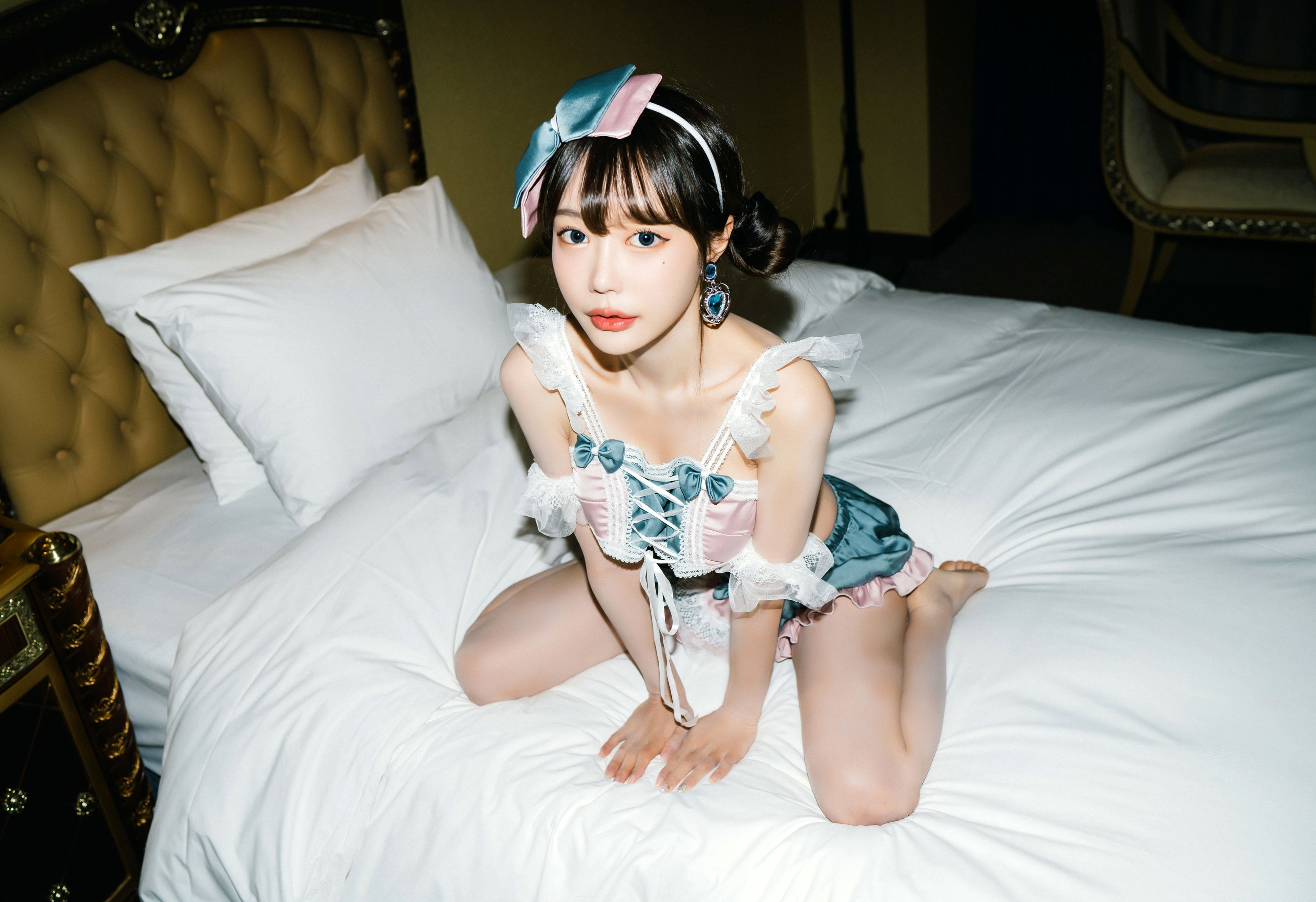 [Moon Night Snap] – Jucy《Vol.4 Your Only Maid》 [36P] - 秀人网免费无水印在线套图写真