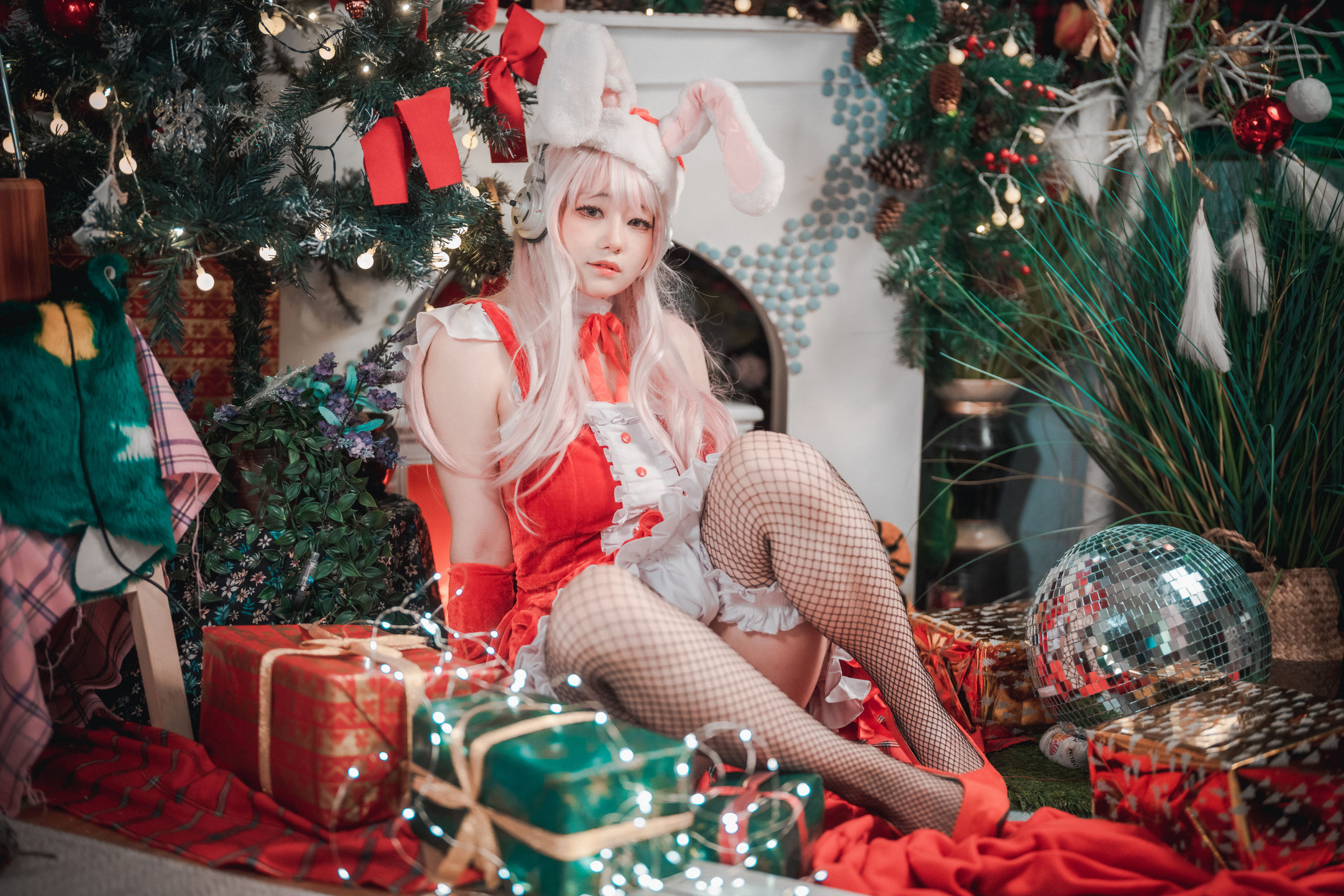 [DJAWA] Mimmi – Christmas Special 2022 [91P] - 秀人网免费无水印在线套图写真
