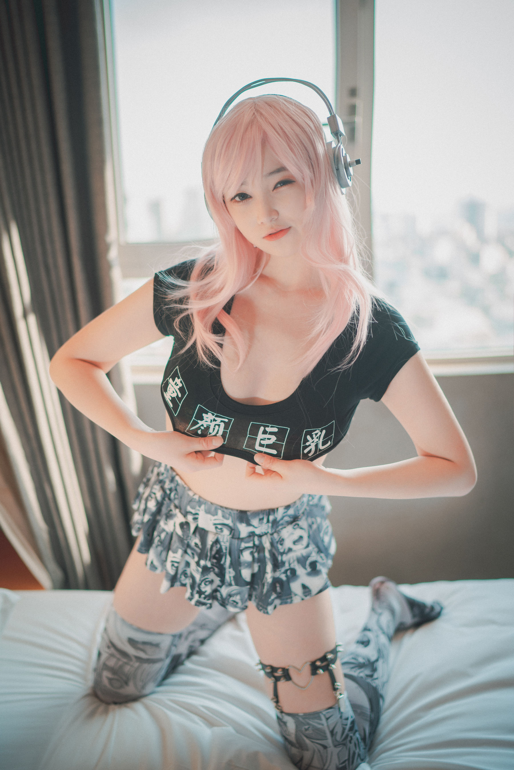 [DJAWA] BamBi – Sonico w Micro-top 写真套图 [35P] - 秀人网免费无水印在线套图写真