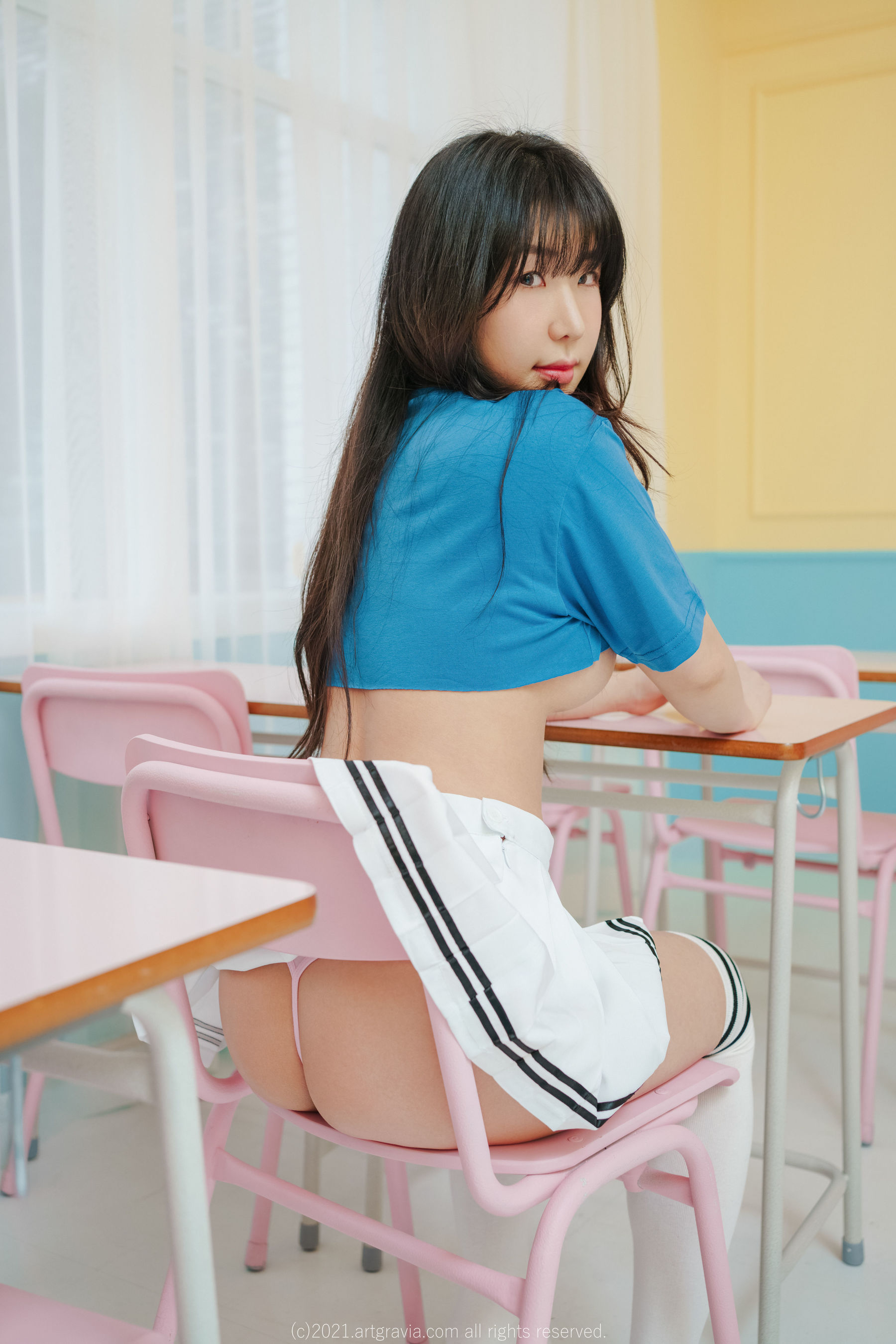 [ARTGRAVIA] VOL.255 Eenngyo – 情趣学生制服诱惑 [76P] - 秀人网免费无水印在线套图写真