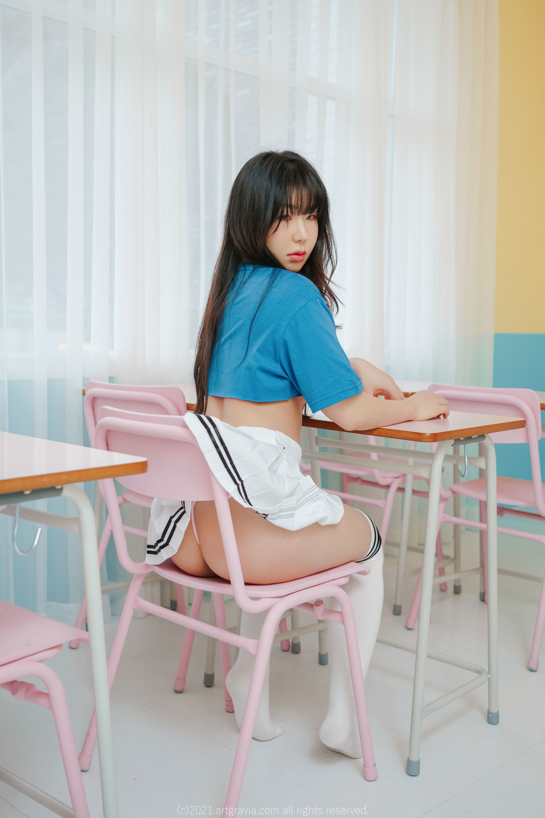 [ARTGRAVIA] VOL.255 Eenngyo – 情趣学生制服诱惑 [76P] - 秀人网免费无水印在线套图写真
