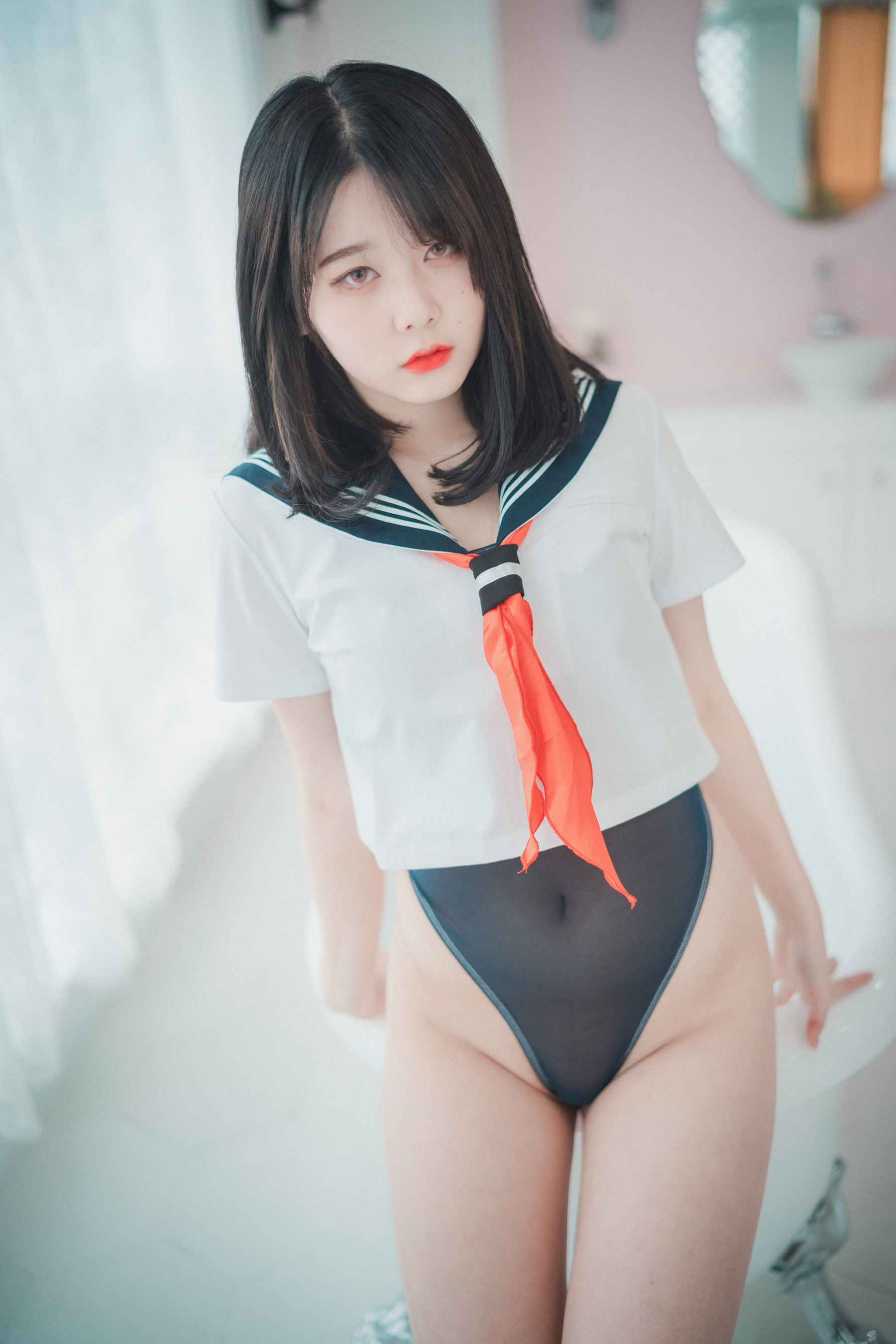 [DJAWA] Zia – Swimming Lessons 写真套图 [47P] - 秀人网免费无水印在线套图写真