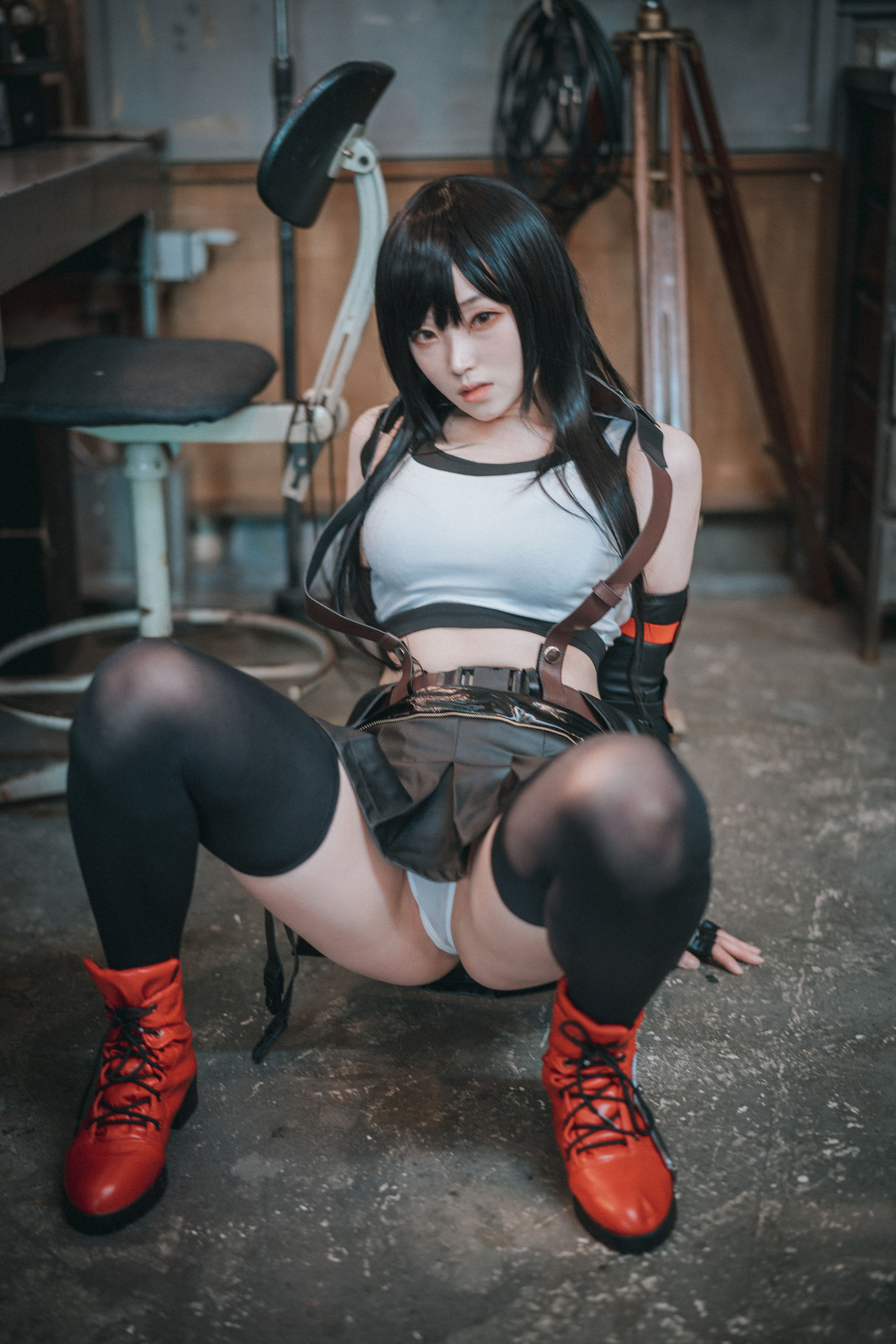 [DJAWA] BamBi – Tifa Lockhart [51P] - 秀人网免费无水印在线套图写真
