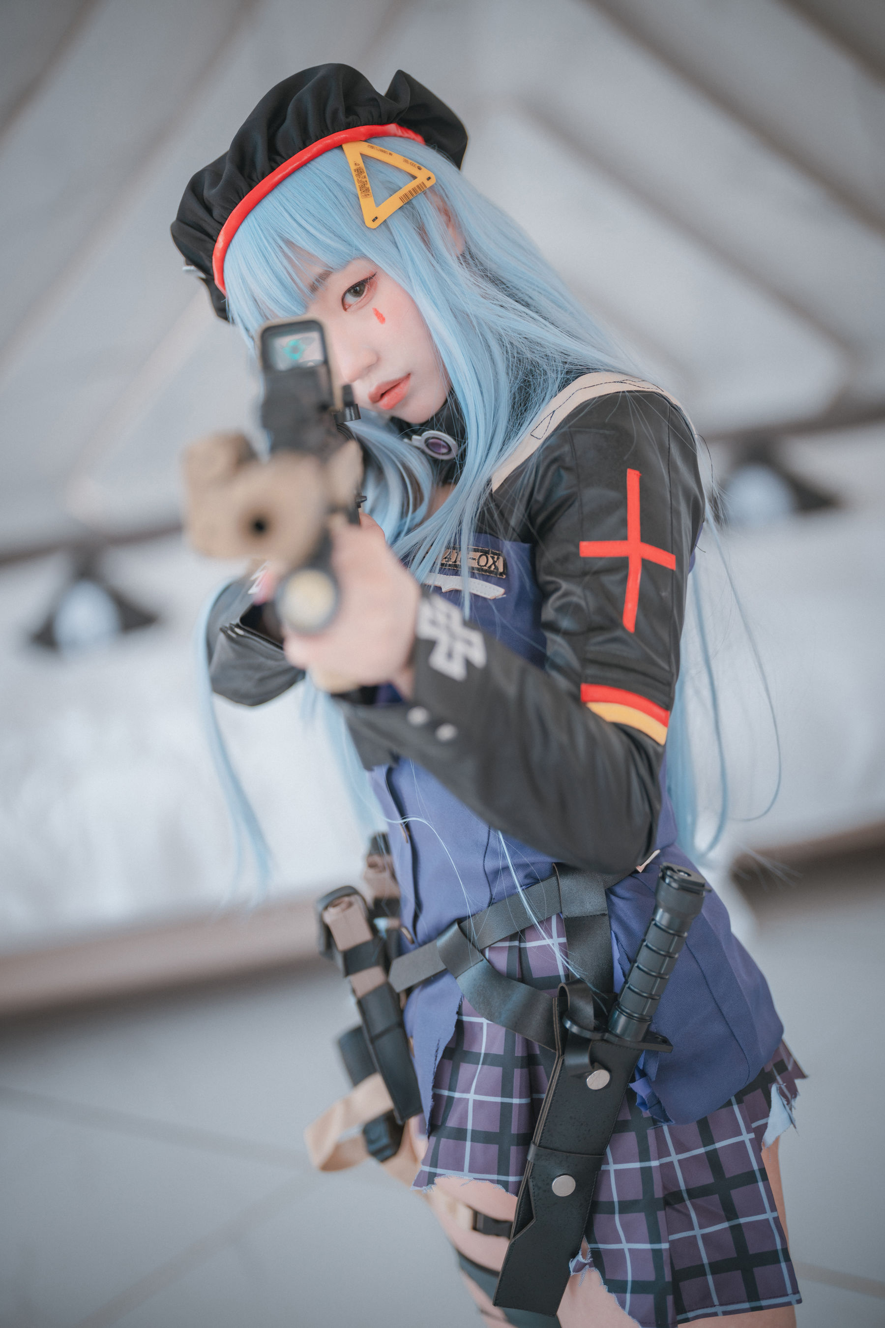 [DJAWA] Mimmi – Girls &#039; Frontline HK416 [192P] - 秀人网免费无水印在线套图写真