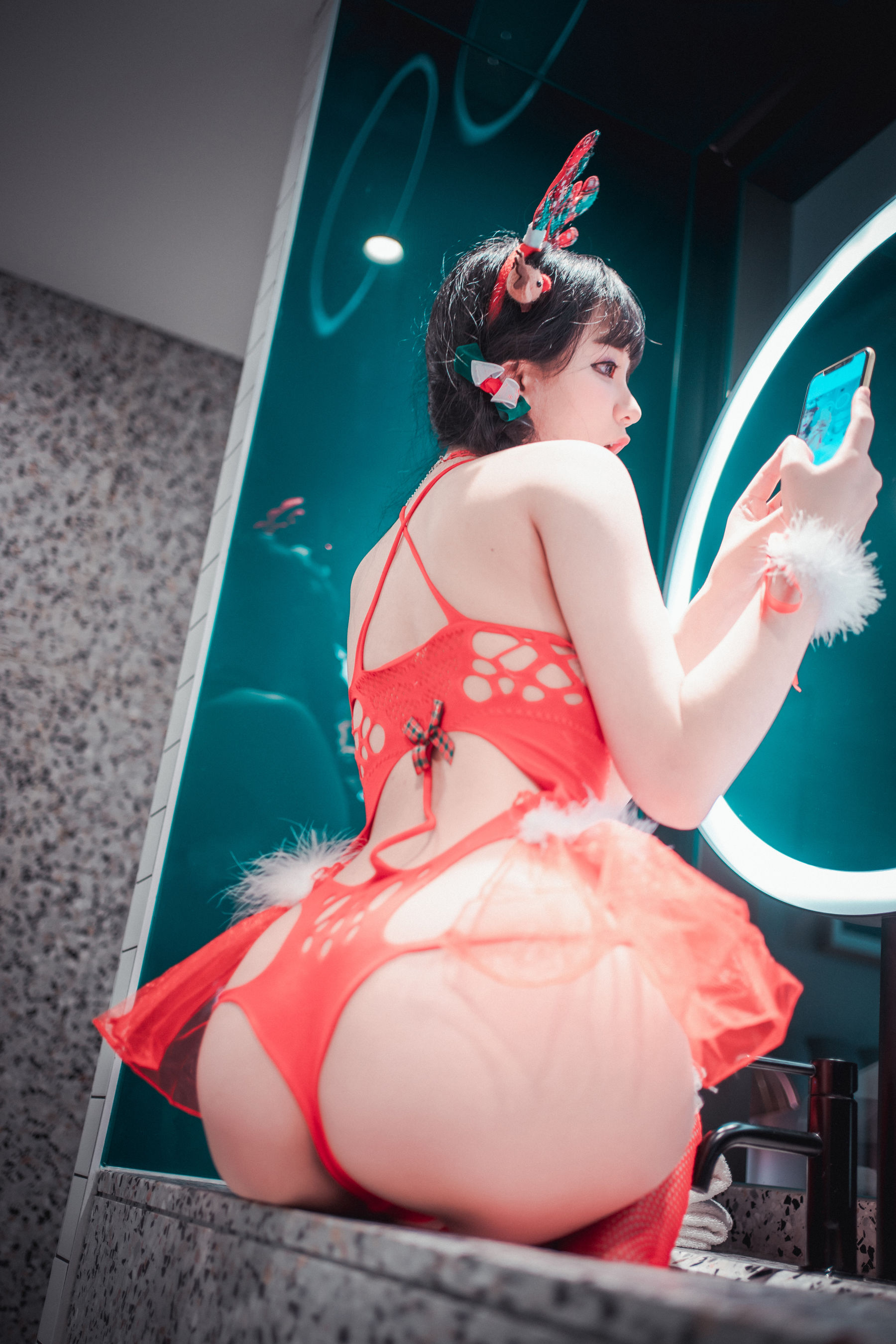 [DJAWA] Jenny – Christmas Special 2020 写真套图 [80P] - 秀人网免费无水印在线套图写真