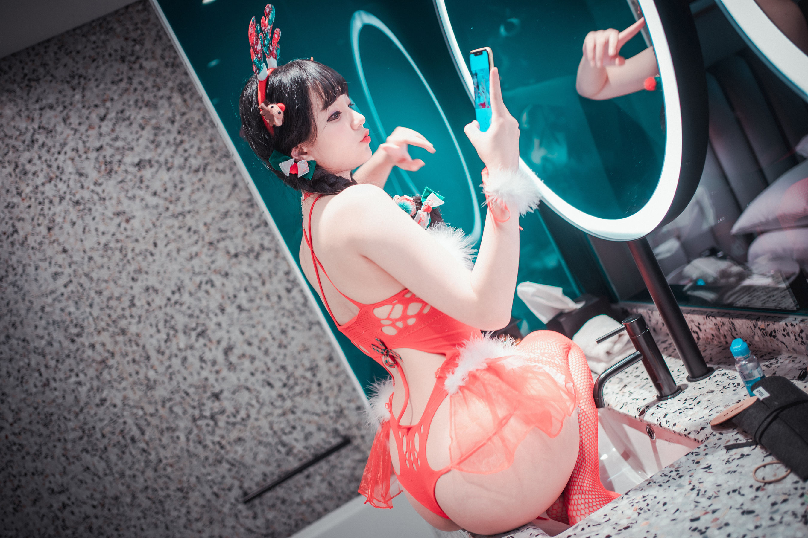 [DJAWA] Jenny – Christmas Special 2020 写真套图 [80P] - 秀人网免费无水印在线套图写真