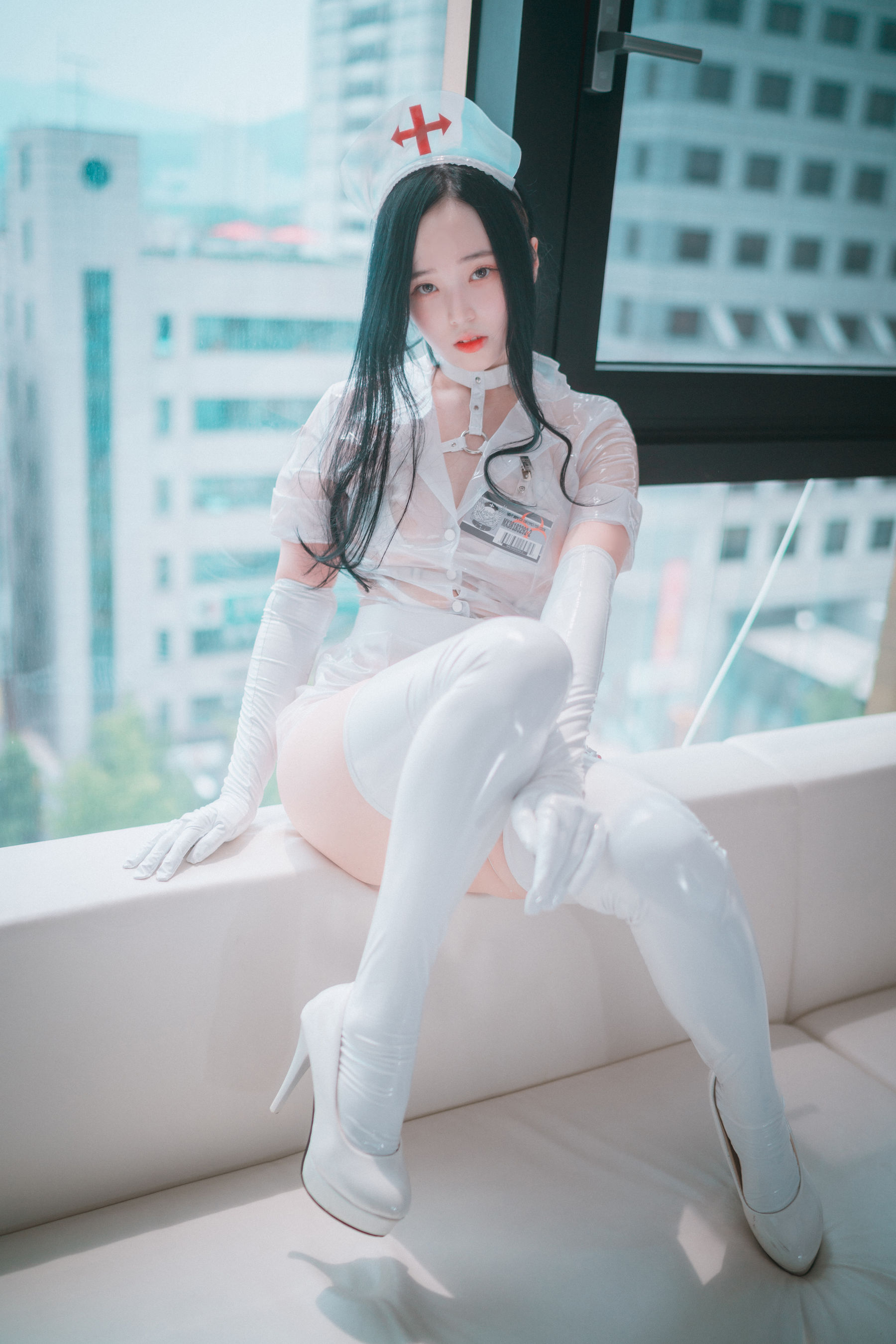 [DJAWA] Bambi – Nurse Nation (White ver) [82P] - 秀人网免费无水印在线套图写真