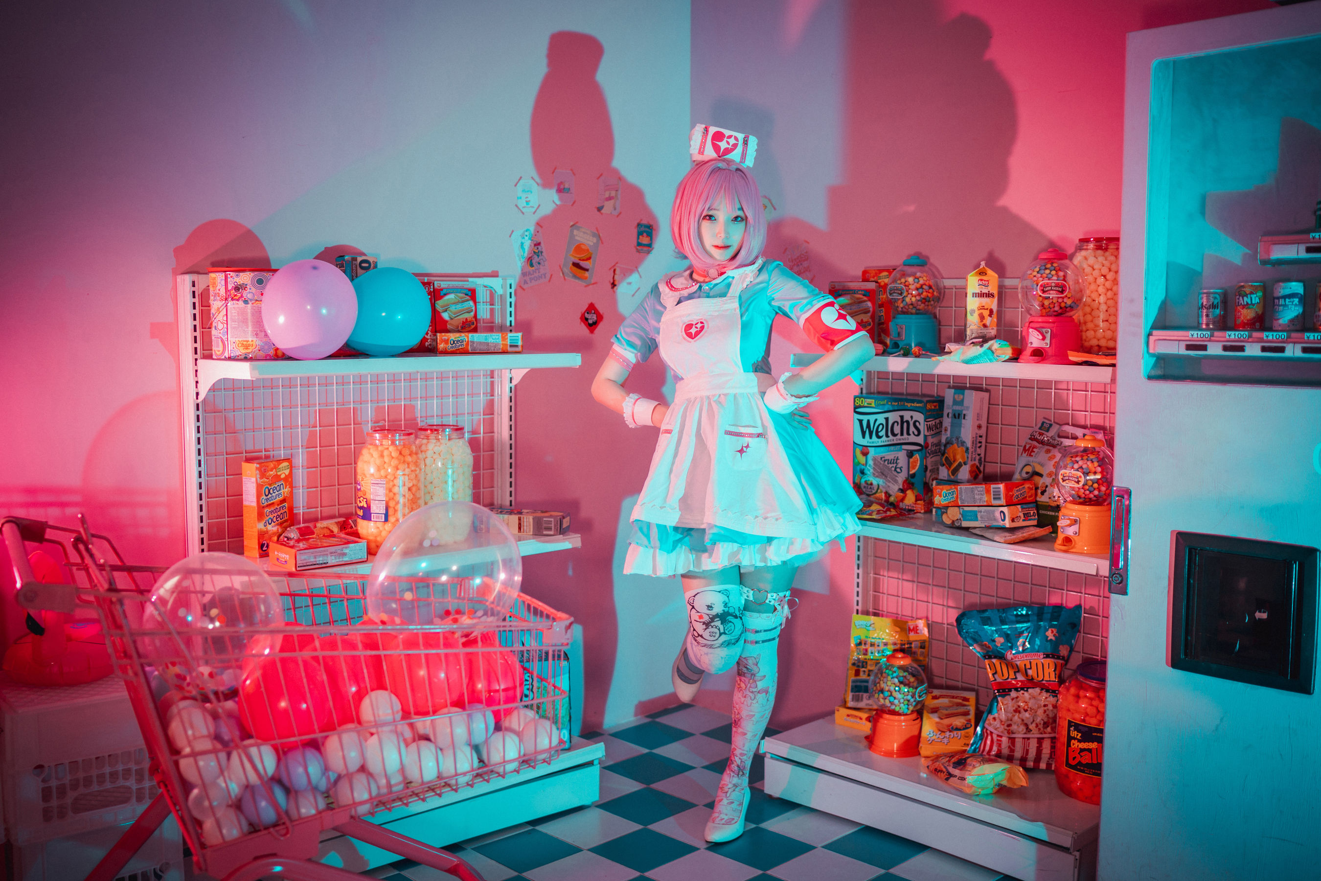 [DJAWA] BamBi – Riamu Overdosed 写真套图 [60P] - 秀人网免费无水印在线套图写真