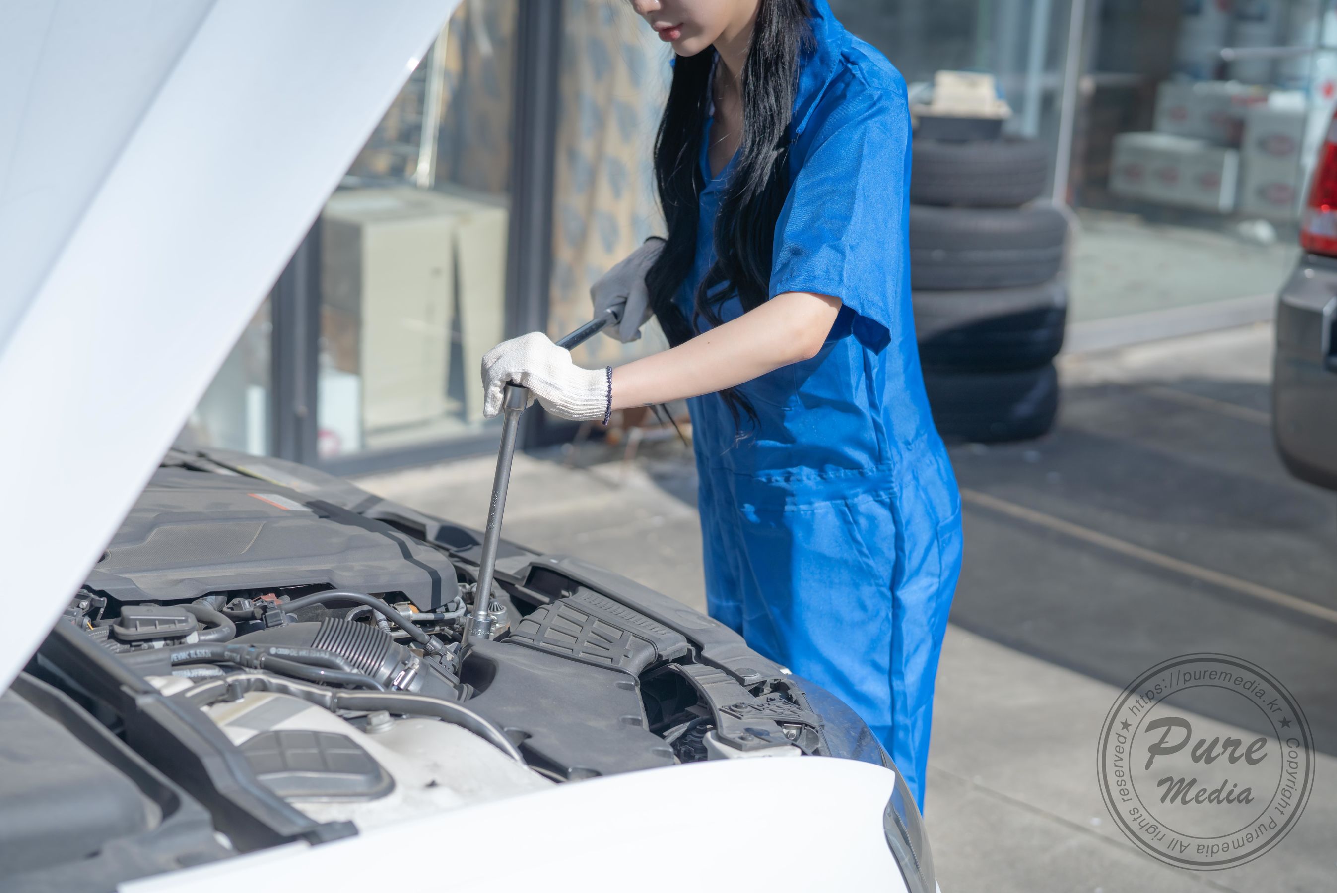 [PURE MEDIA] Vol.203 – JIA Prey mechanic [30P] - 秀人网免费无水印在线套图写真