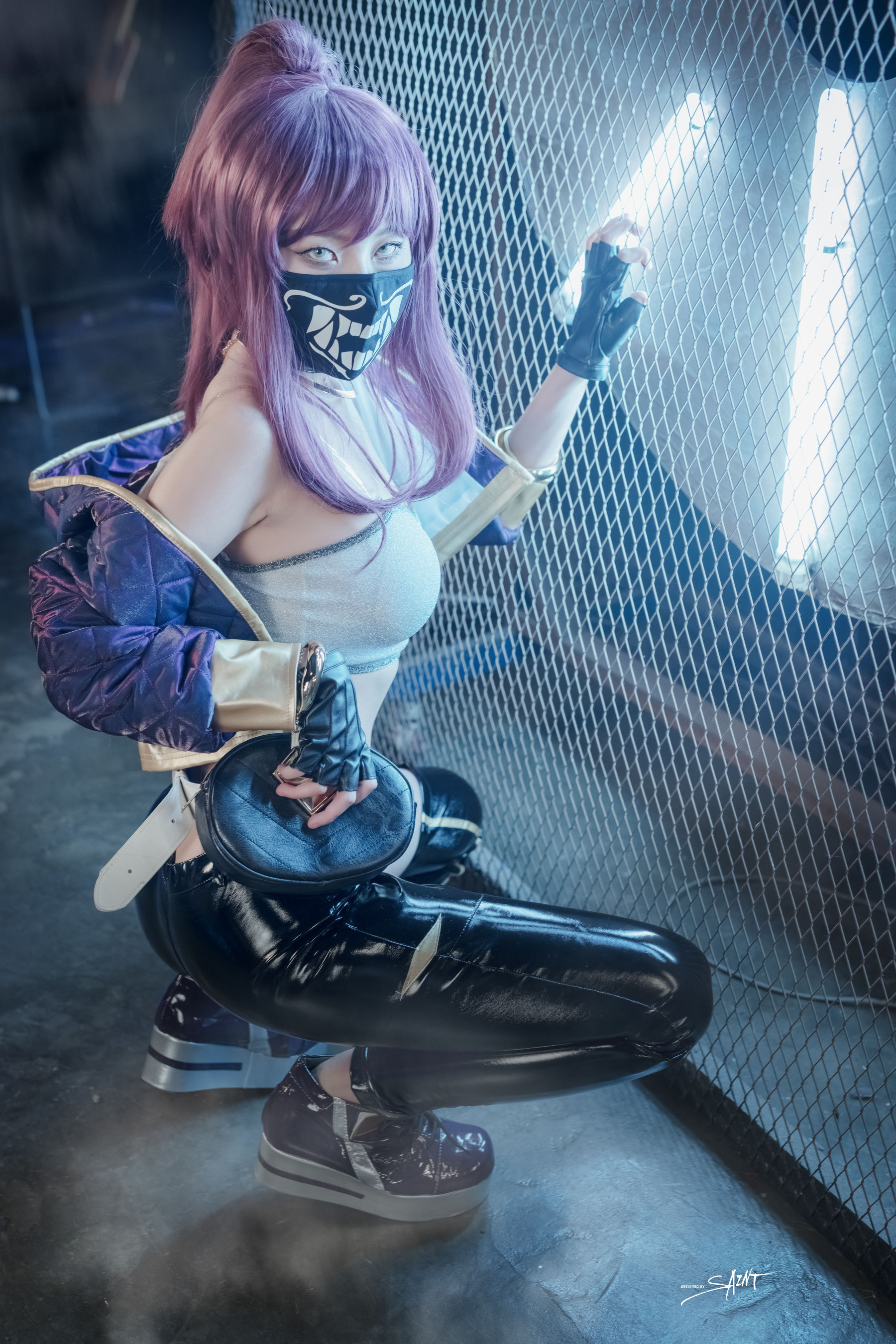 [saintphotolife] Yuna – Yuna&#039;s Cos Vol.04 KDA Akali &#038; Nier Automata [65P] - 秀人网免费无水印在线套图写真
