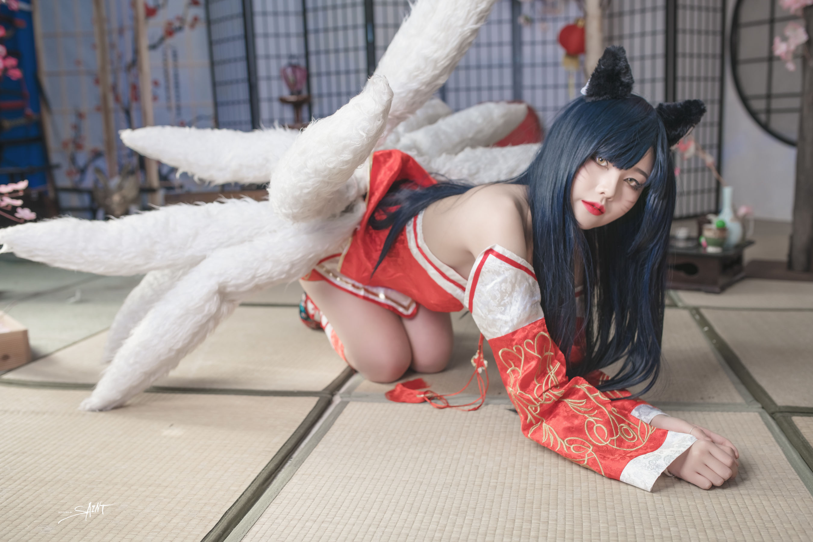 [saintphotolife] Yuna – Original Ahri [52P] - 秀人网免费无水印在线套图写真