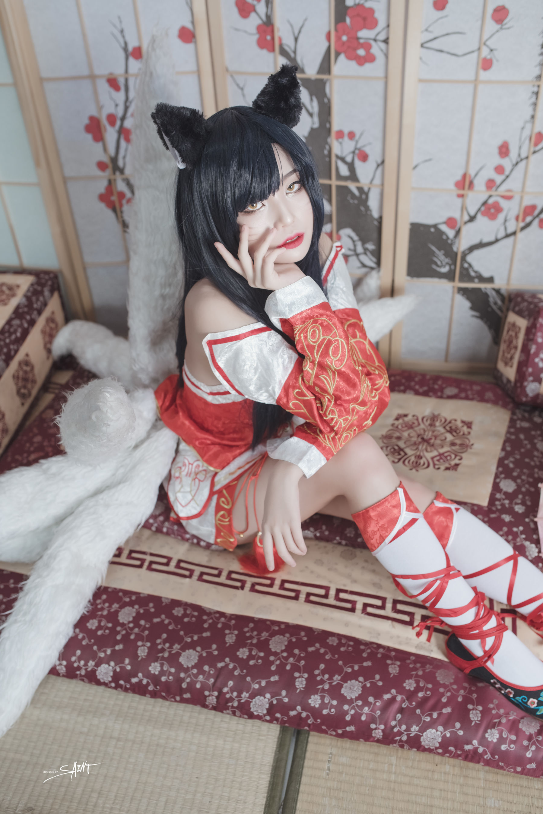 [saintphotolife] Yuna – Original Ahri [52P] - 秀人网免费无水印在线套图写真