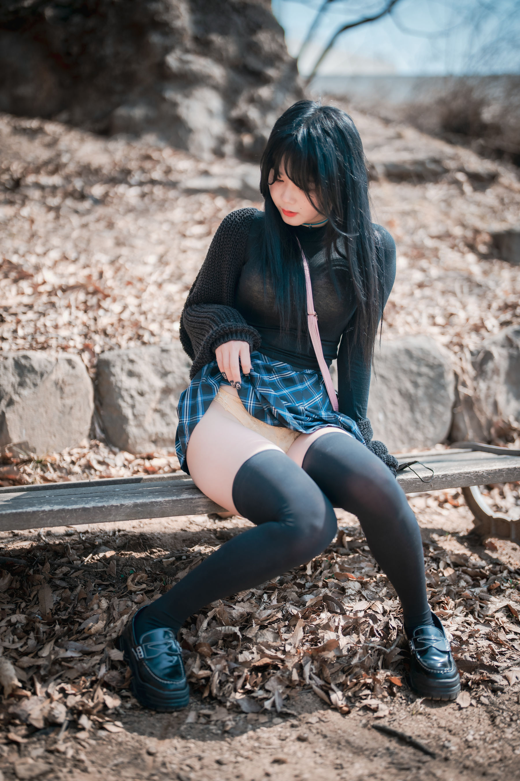 [DJAWA] Zia – Early Spring Walk in March [141P] - 秀人网免费无水印在线套图写真