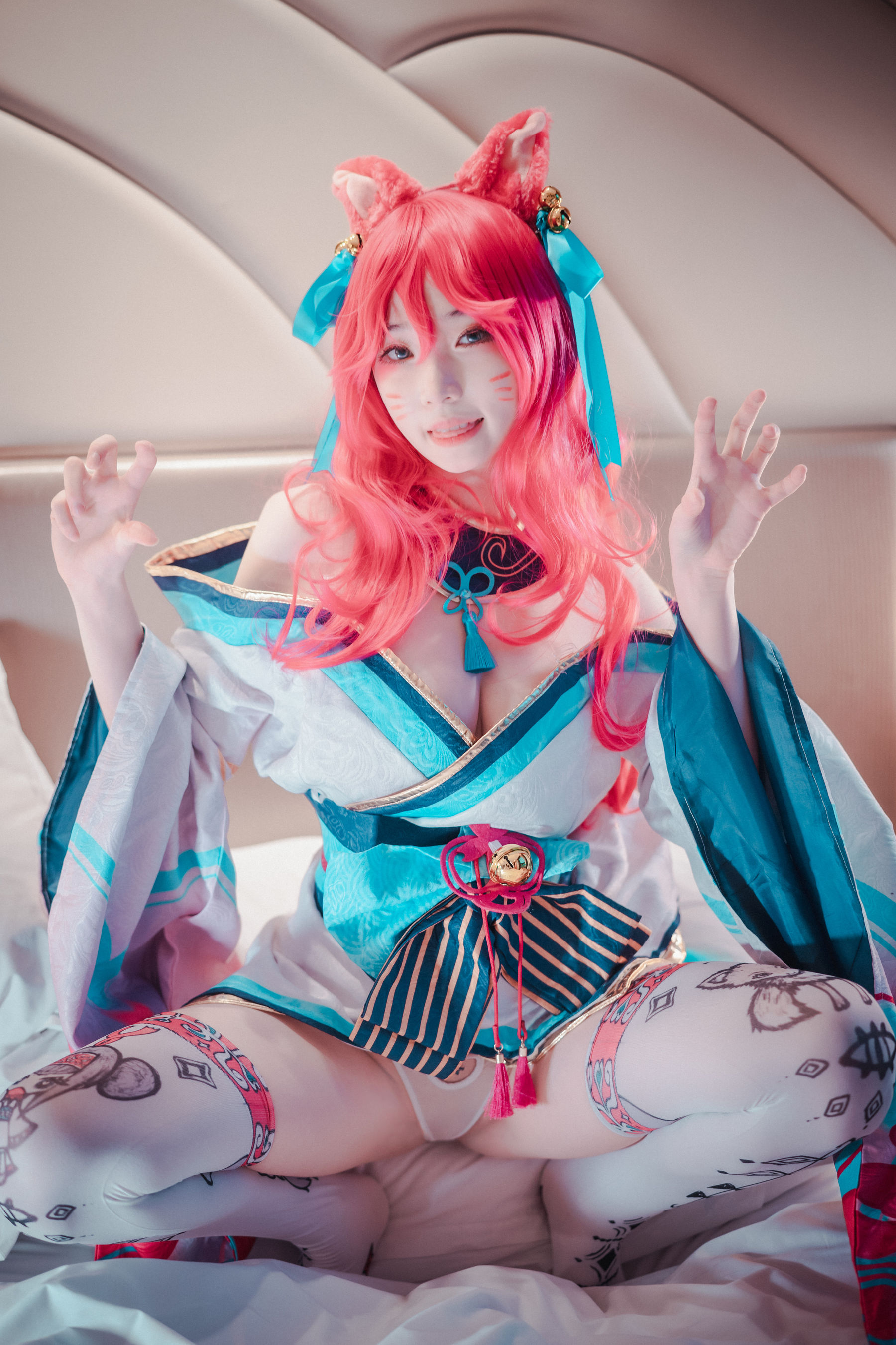 [DJAWA] BamBi – Spirit Blossom Ahri [130P] - 秀人网免费无水印在线套图写真