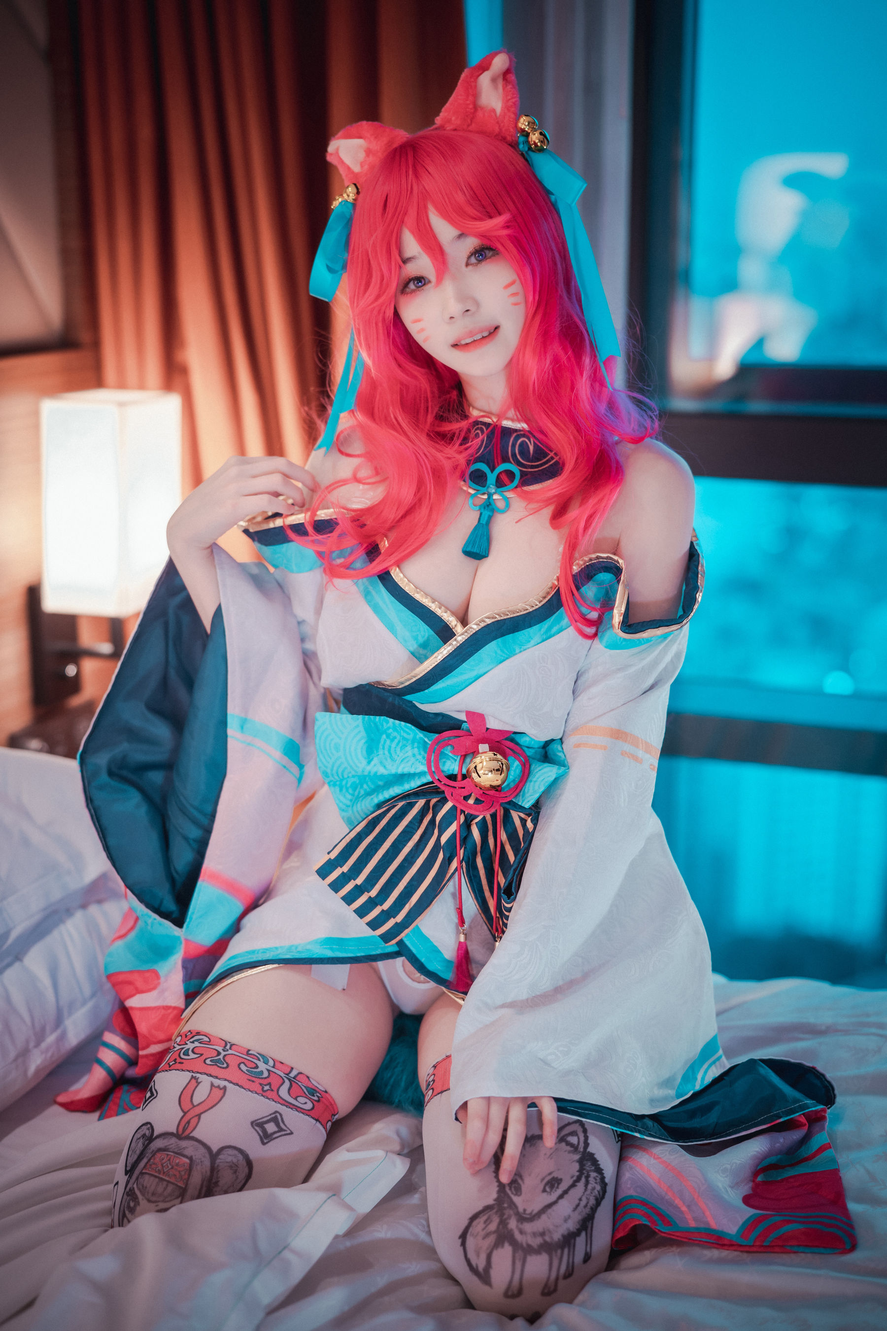 [DJAWA] BamBi – Spirit Blossom Ahri [130P] - 秀人网免费无水印在线套图写真
