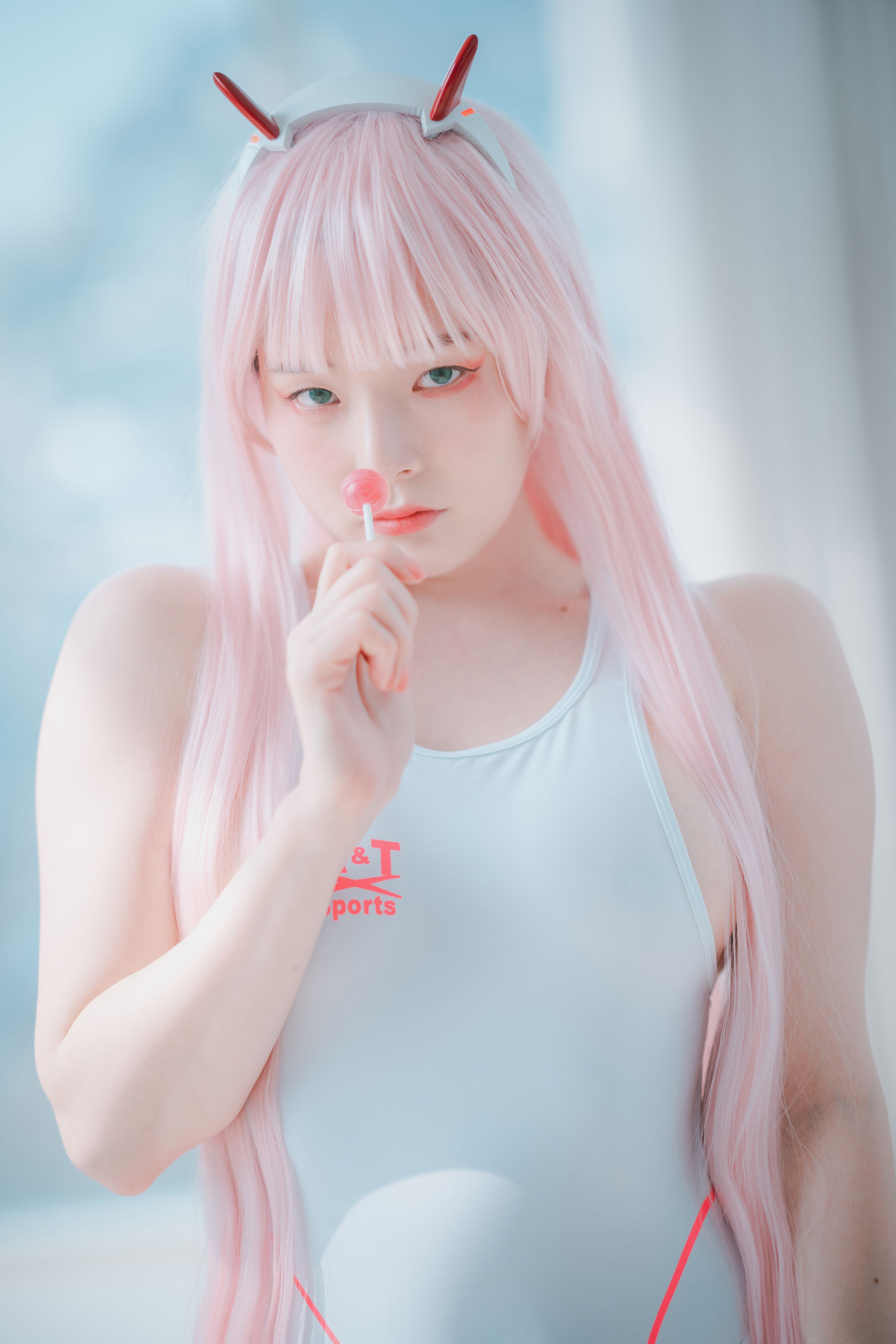 [DJAWA] PIA – Darling in the FranXX – Code 002 – Vol.2 [98P] - 秀人网免费无水印在线套图写真