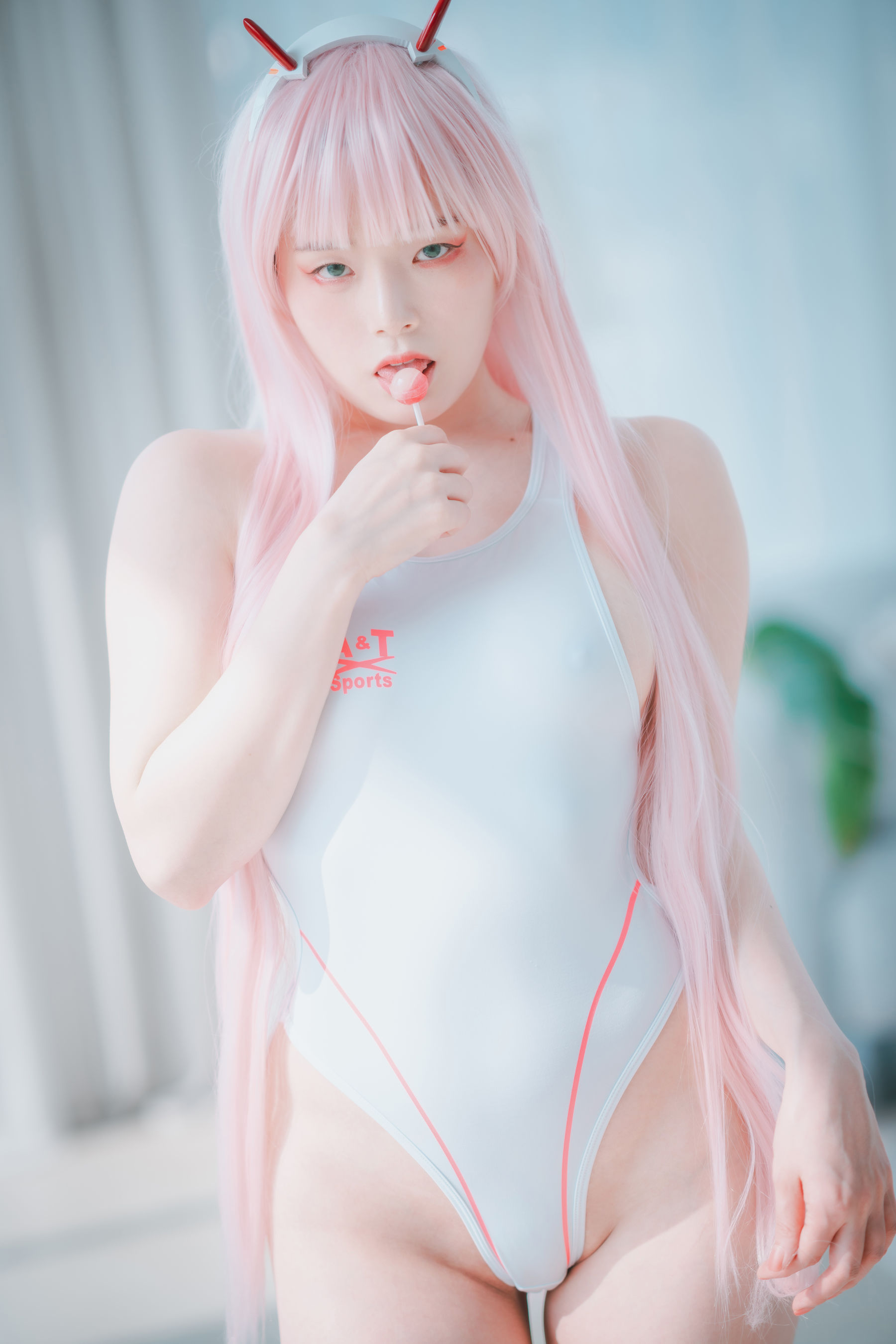 [DJAWA] PIA – Darling in the FranXX – Code 002 – Vol.2 [98P] - 秀人网免费无水印在线套图写真