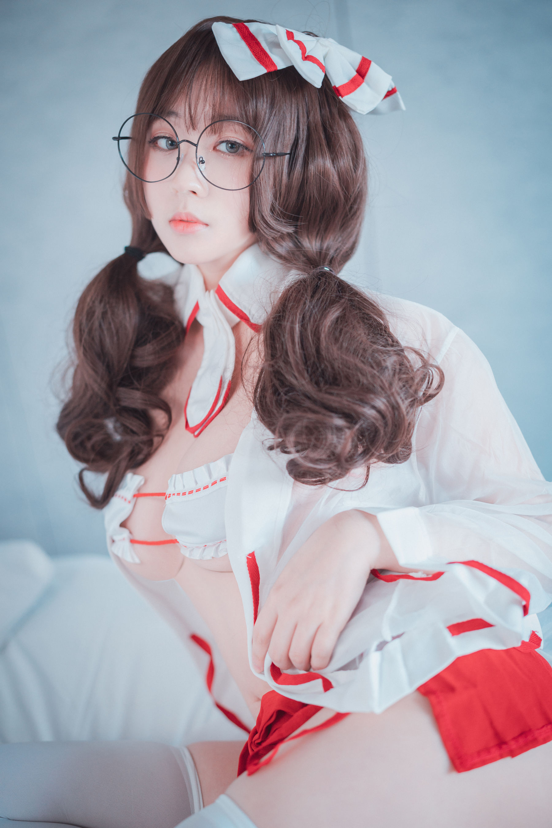 [DJAWA] Heihwa – Hei-Miko! [45P] - 秀人网免费无水印在线套图写真