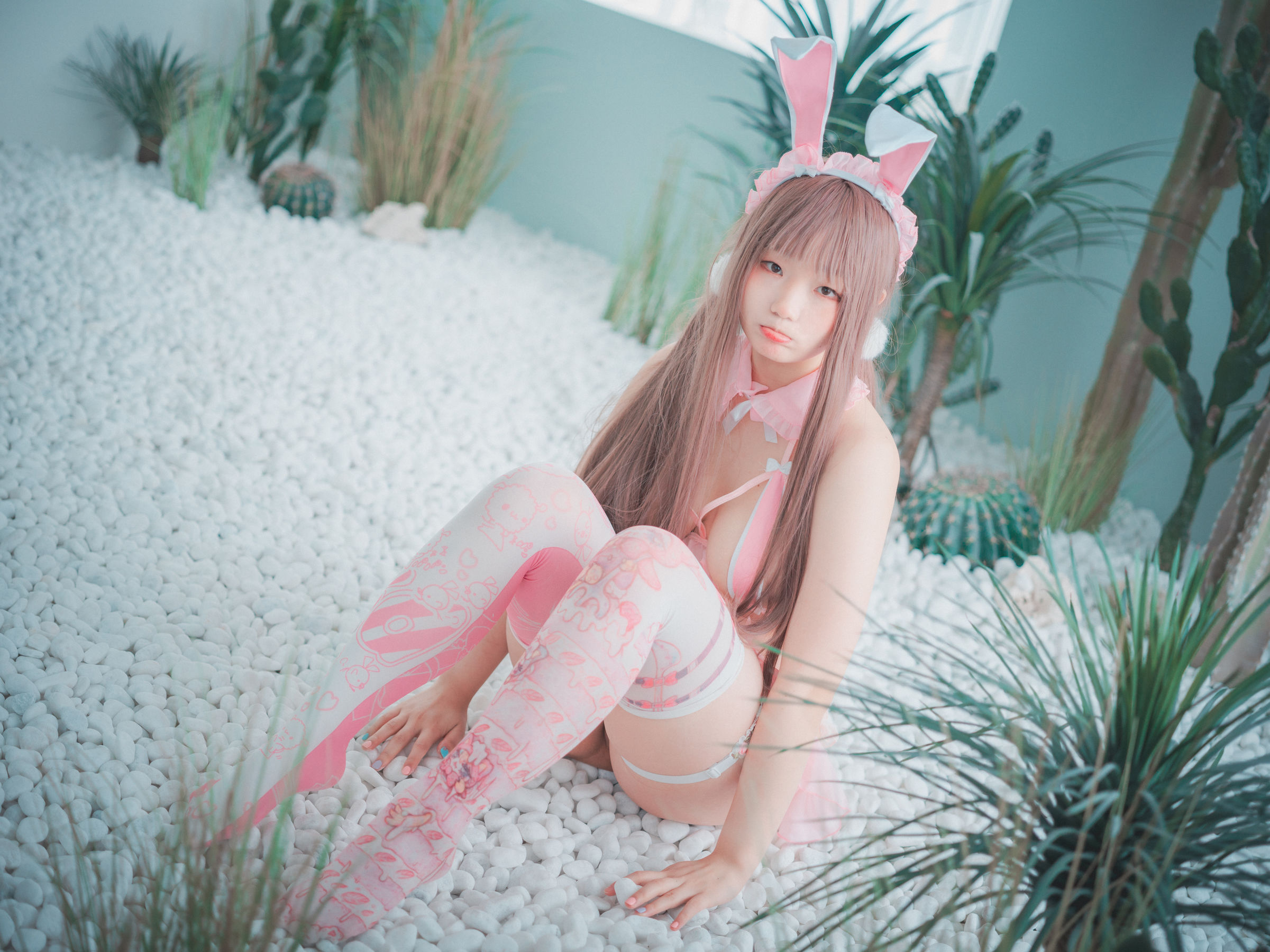[DJAWA] Mimmi – March Hare 写真套图 [78P] - 秀人网免费无水印在线套图写真
