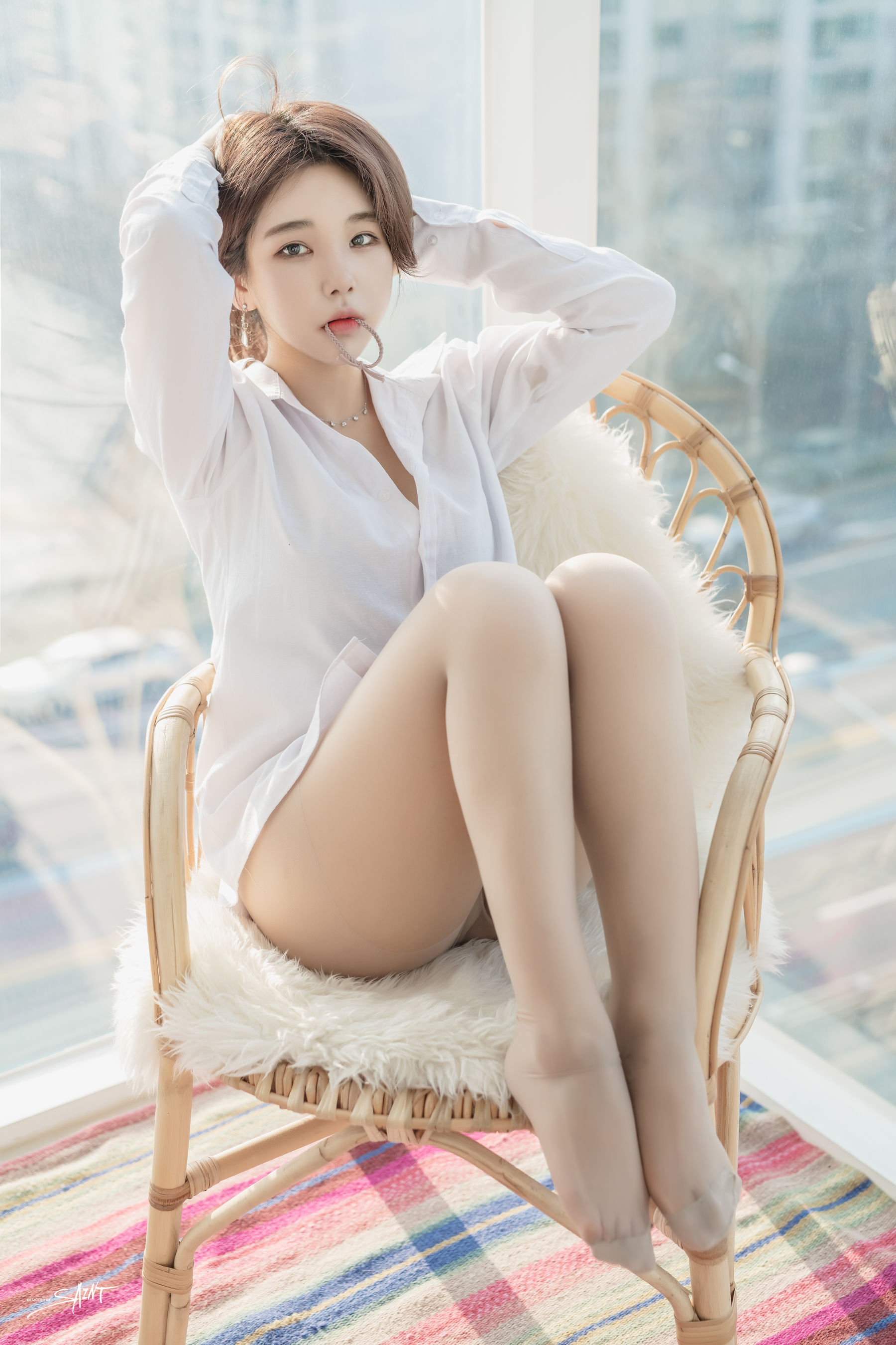[saintphotolife] Zzyuri – Vol.02 Shirt [68P] - 秀人网免费无水印在线套图写真