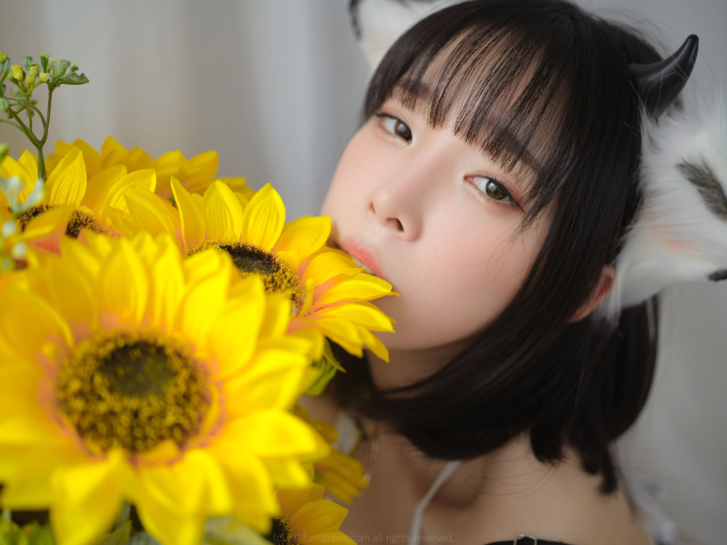 [ARTGRAVIA] Kang Inkyung [111P] - 秀人网免费无水印在线套图写真