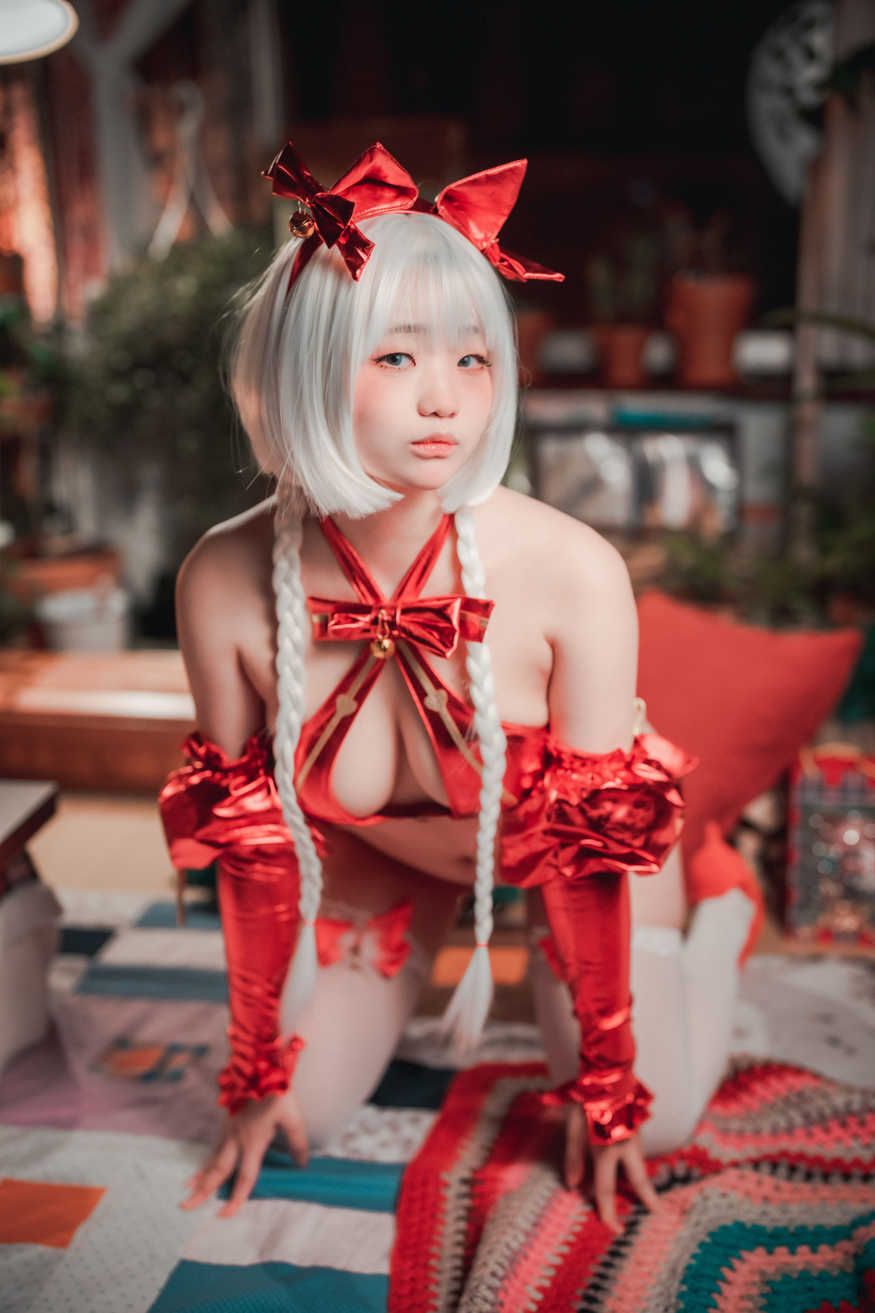 [DJAWA] Mimmi – Christmas Special 2021 [100P] - 秀人网免费无水印在线套图写真