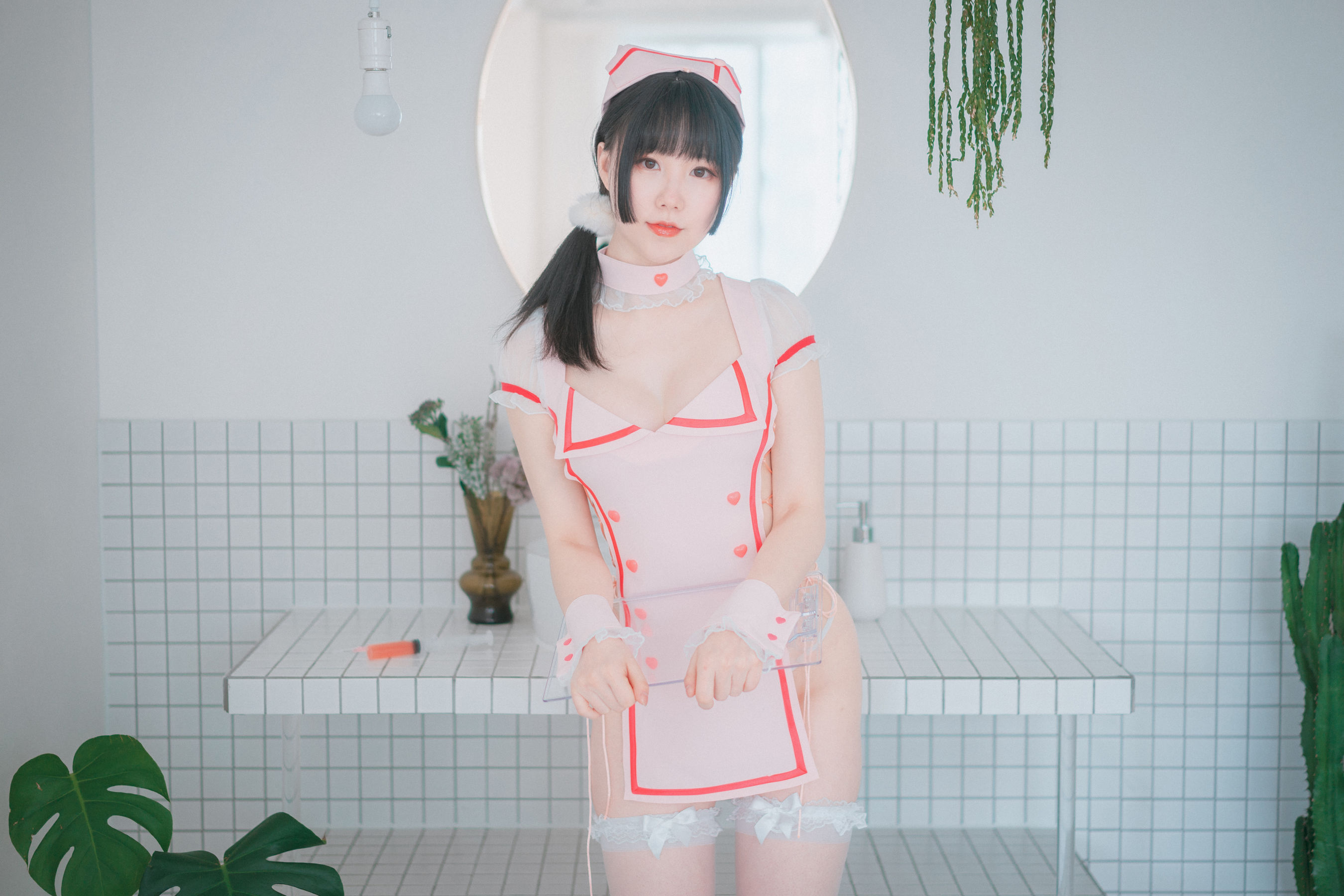 [DJAWA] Jamong – Nurse j [119P] - 秀人网免费无水印在线套图写真