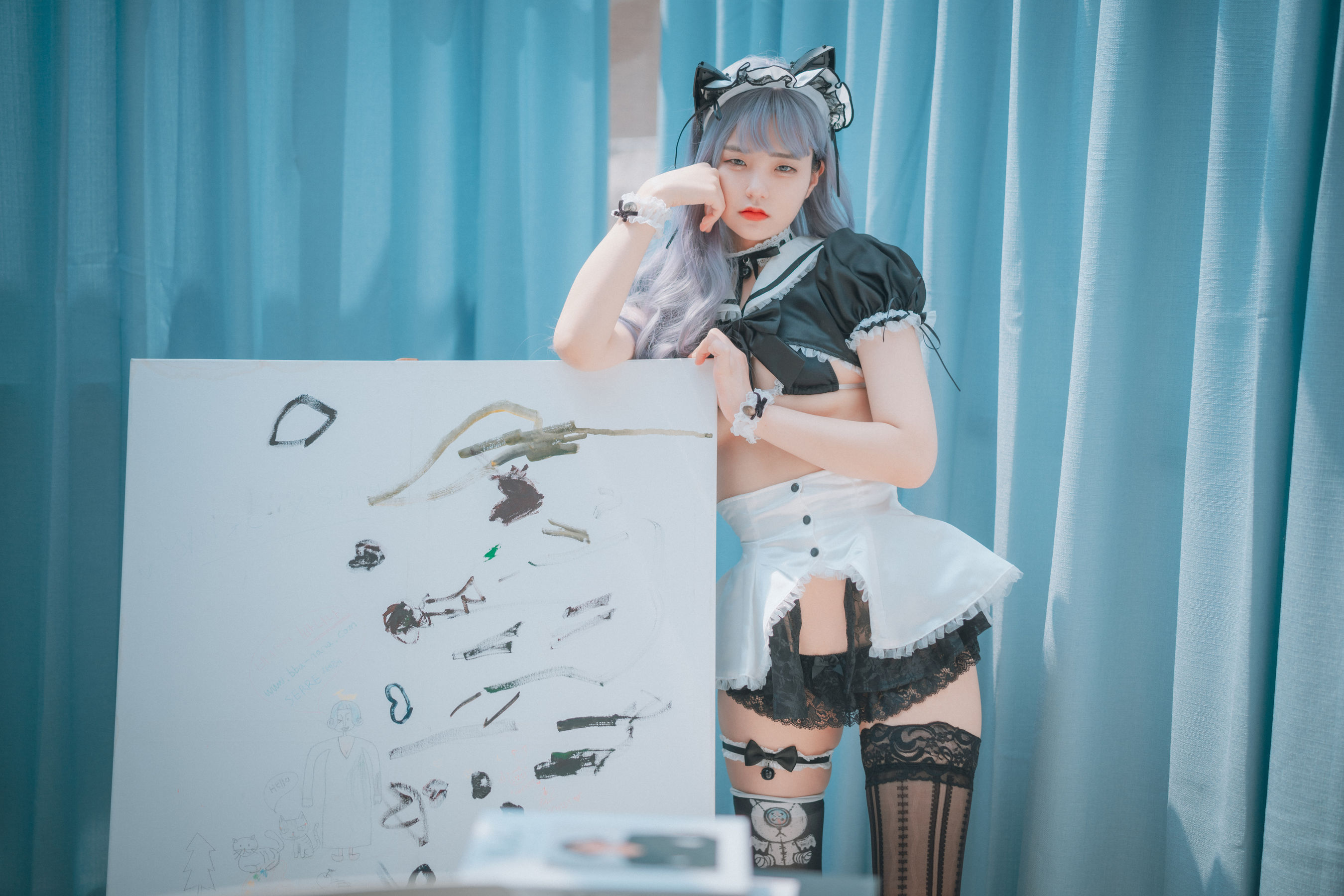 [DJAWA] Jenny – Maid Mansion No2 [202P] - 秀人网免费无水印在线套图写真